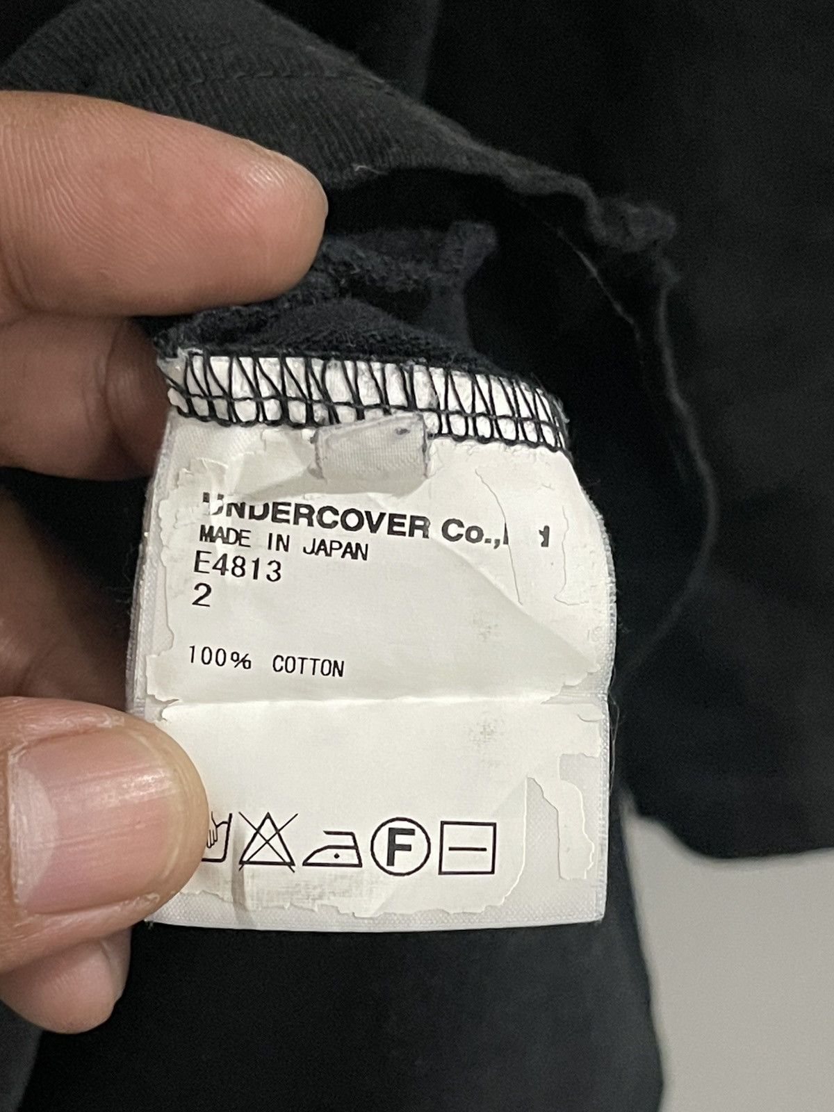 Undercover Vintage Undercover Faded Dissressed Pocket Tee Size US L / EU 52-54 / 3 - 16 Thumbnail