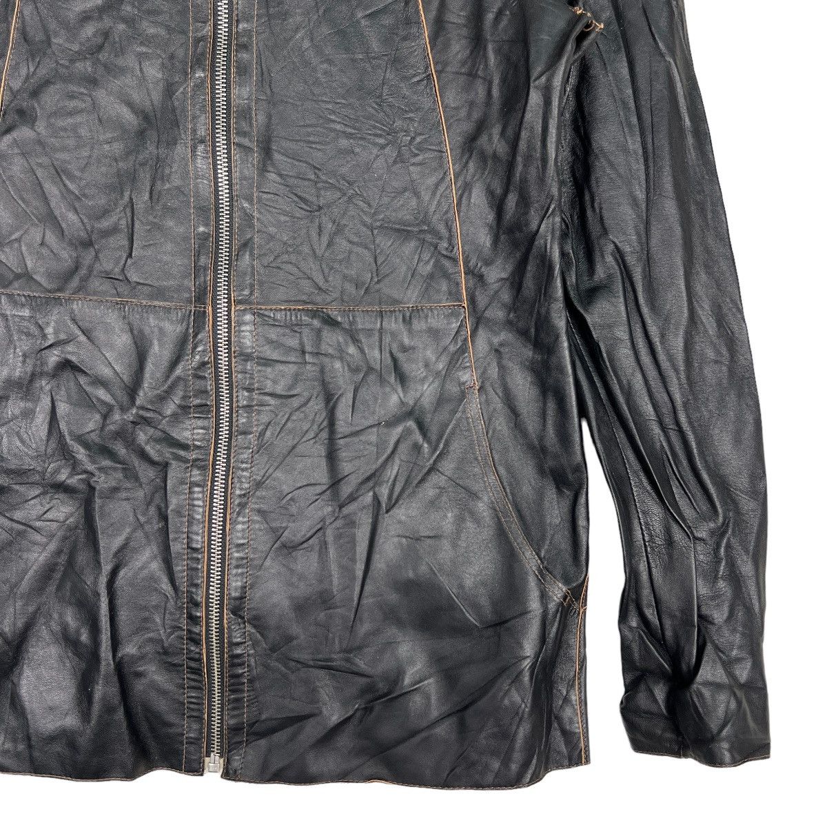 Japanese Brand 🔥 REVERSIBLE LEATHER JACKET Size US M / EU 48-50 / 2 - 5 Thumbnail