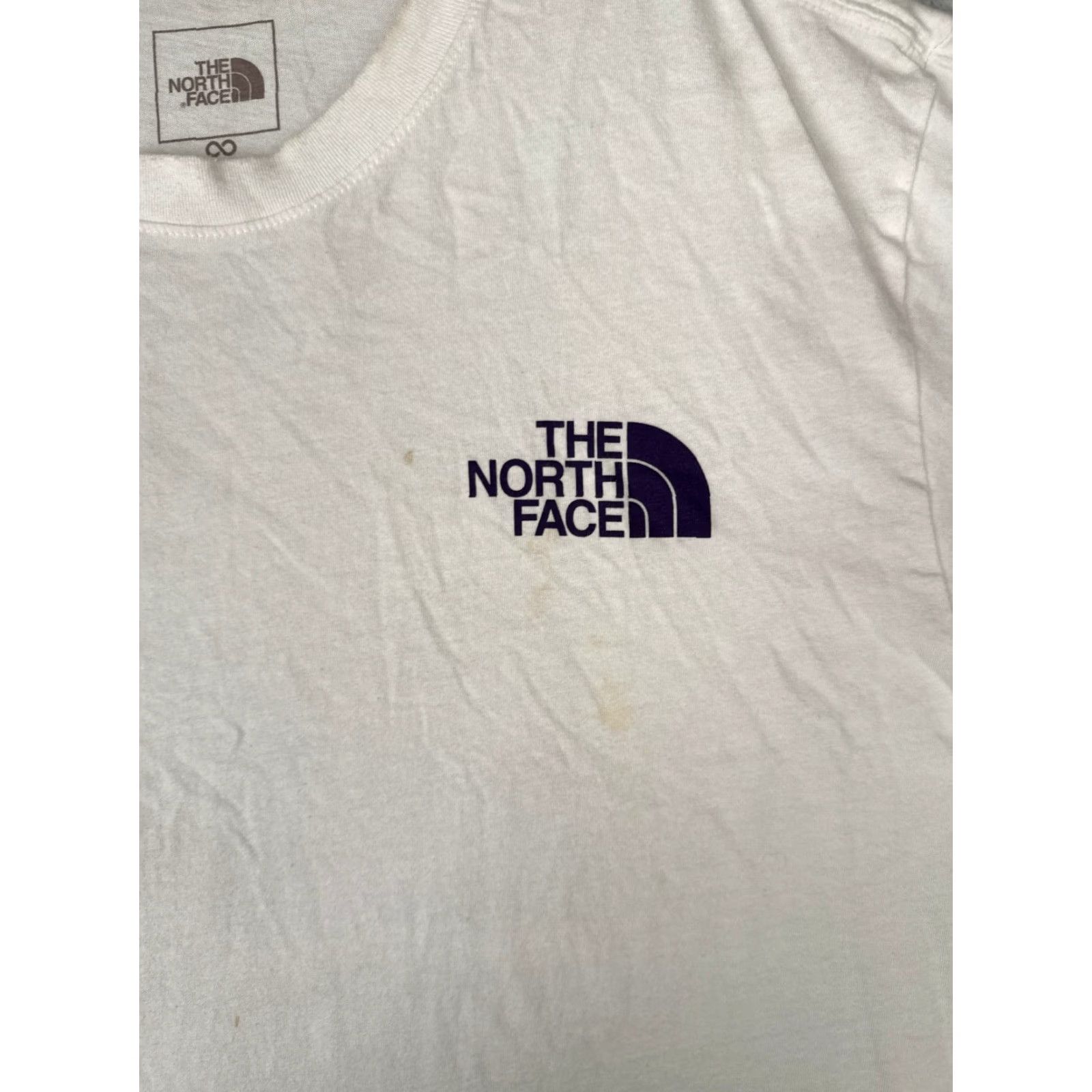 The North Face The North Face Shirt Men XL White Short Sleeve Crew Neck Cotton Read Size US XL / EU 56 / 4 - 6 Thumbnail
