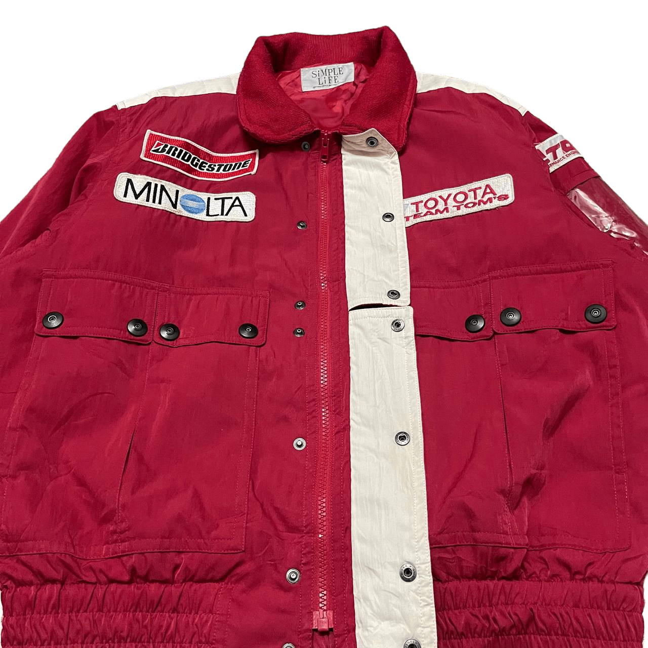 Toms Vintage Toyota Team Tom's Racing Jacket Size US L / EU 52-54 / 3 - 10 Thumbnail