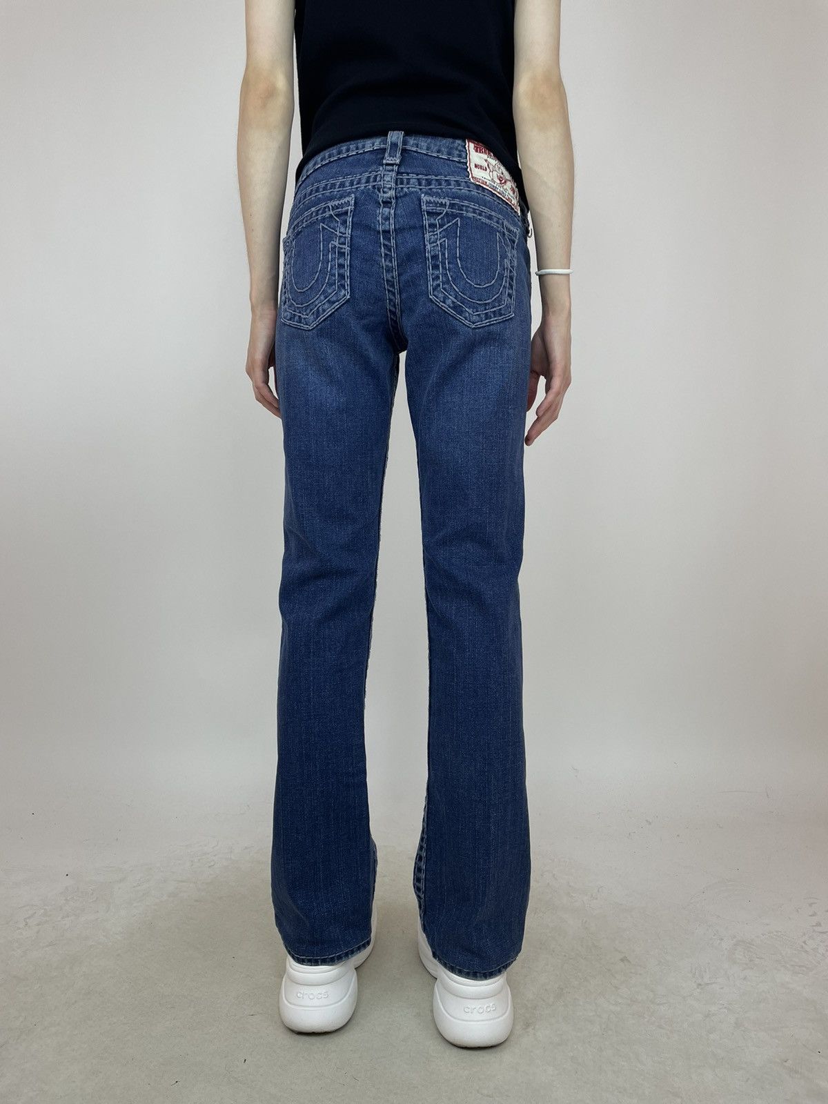 True Religion True Religion Flared Jeans low rise Womens size 28 Size 28" / US 6 / IT 42 - 7 Thumbnail