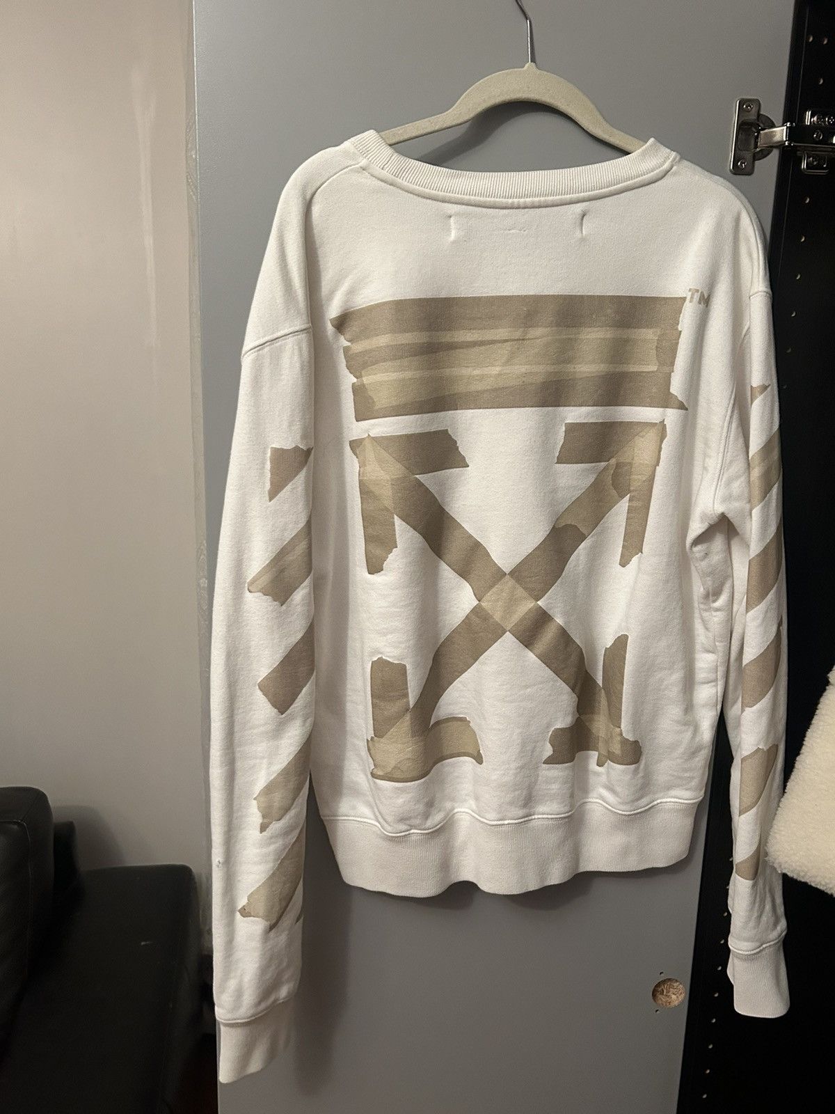 Off-White OFF-WHITE CREW NECK Size US S / EU 44-46 / 1 - 3 Thumbnail