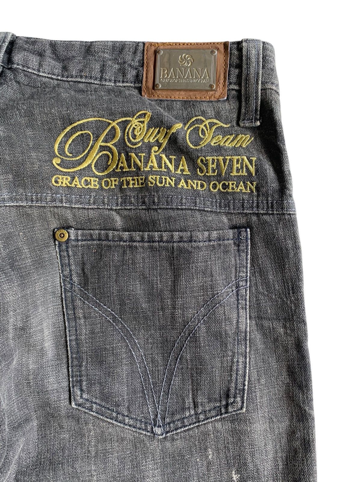 Kapital BANANA SEVEN SURF CITY STREETWEAR DENIM Size US 33 - 13 Thumbnail