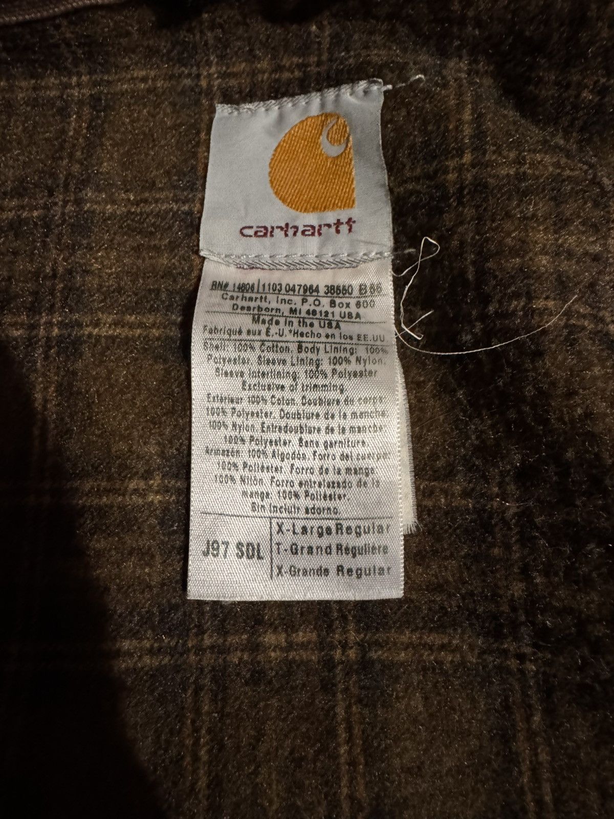 Carhartt Carhartt Detroit Jacket J97 SDL Size US XL / EU 56 / 4 - 6 Thumbnail