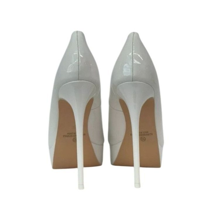 Other OLIVIA FERGUSON / Cassandra / White Patent / Leather / Platf Size US 10 / IT 40 - 4 Thumbnail