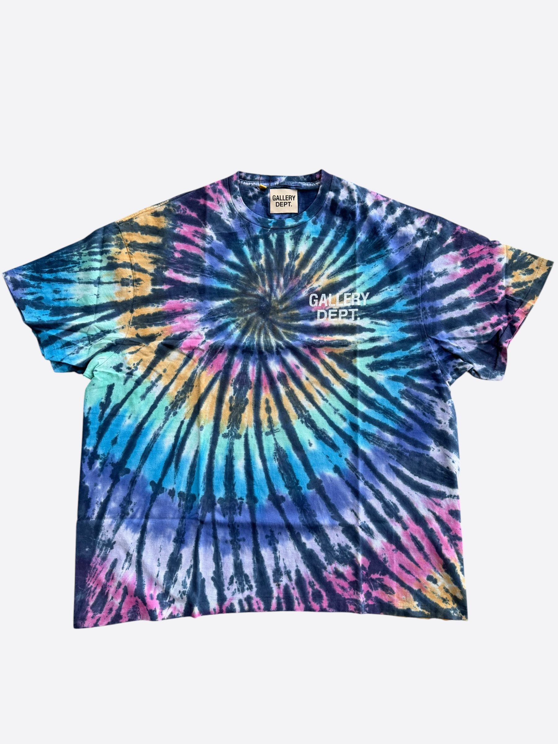 Gallery Dept. Gallery Dept Tropical Tie-Dye Miami Exclusive Logo T-Shirt Size US XXL / EU 58 / 5 - 1 Thumbnail