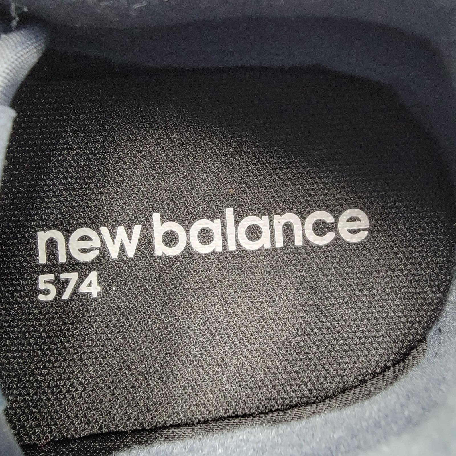 New Balance New Balance 574 Classic Blue Leather Sneakers - Sz 4Y/5.5W Size US 5.5 / IT 35.5 - 8 Thumbnail