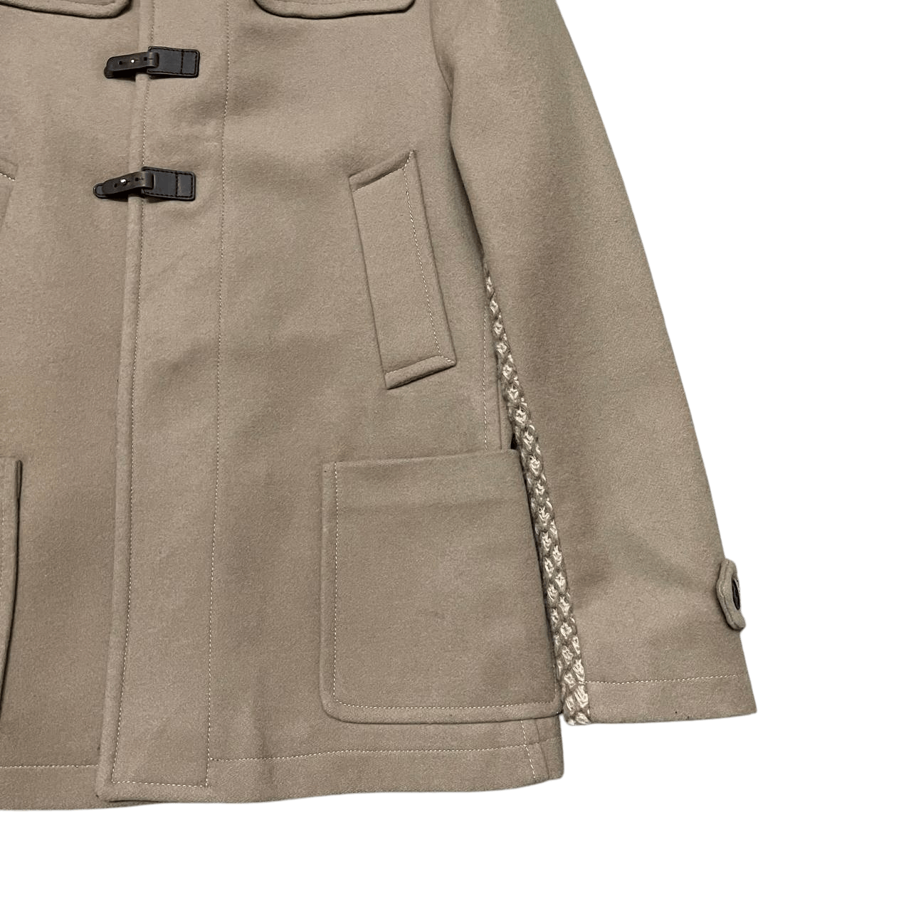 DAVID NAMAN David Naman Wool Hooded Coat Size US S / EU 44-46 / 1 - 4 Thumbnail