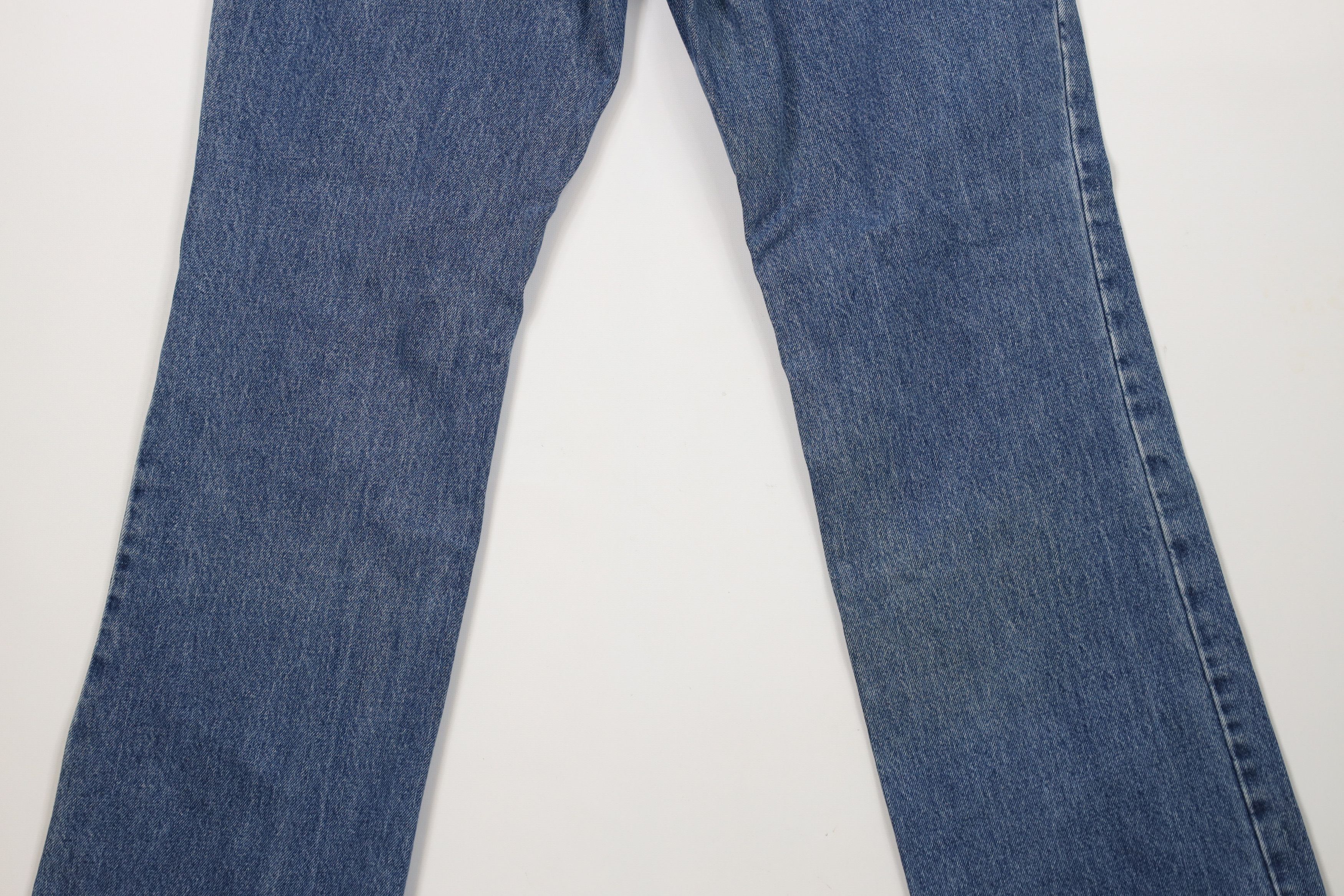 Harley Davidson × Vintage Vintage Harley Davidson Wide Leg Denim Jeans Blue Cotton Size 32" / US 10 / IT 46 - 13 Thumbnail