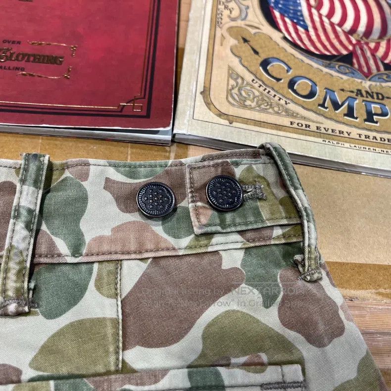 RRL Ralph Lauren RRL Ralph Lauren Camouflage shorts and work pants Size US 32 / EU 48 - 6 Thumbnail