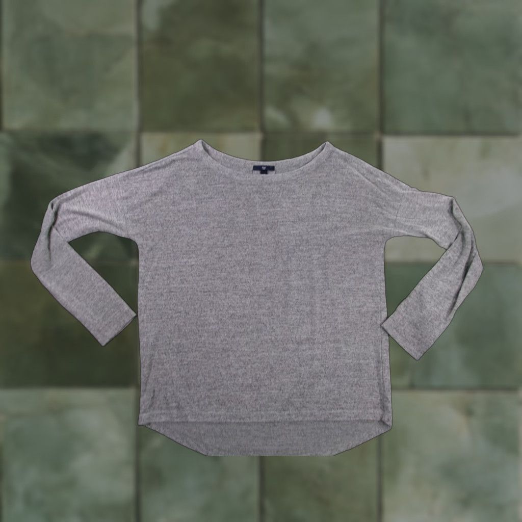 Gap Gap Sweater Women M Gray Cozy Soft Knit Pullover Office Casual Basic Size M / US 6-8 / IT 42-44 - 1 Thumbnail