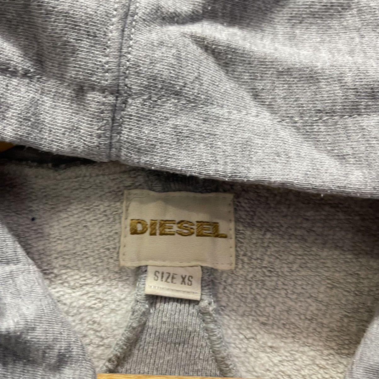 Diesel Diesel Full Zip Hoodie – Light Grey (XS) Size XS / US 0-2 / IT 36-38 - 8 Thumbnail
