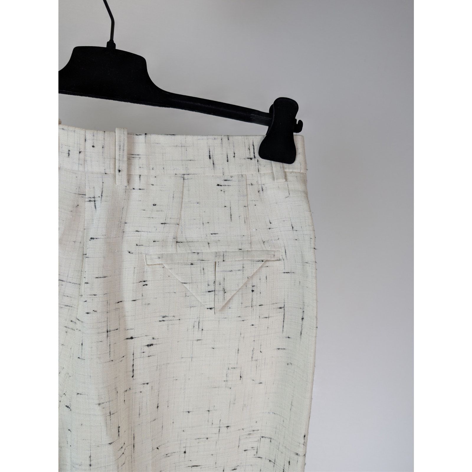 Bottega Veneta o1rshd1 Light Criss Cross Viscose Silk Trousers Pants Dove Size US 32 / EU 48 - 14 Thumbnail