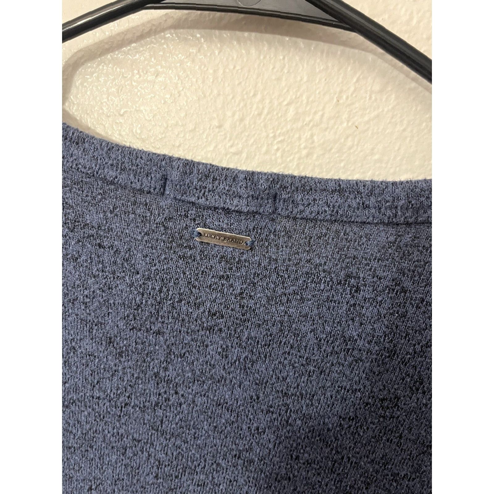 Lucky Brand Lucky Brand Sweater Medium Lightweight V Front Viscose blend Blue Womens Size M / US 6-8 / IT 42-44 - 4 Thumbnail