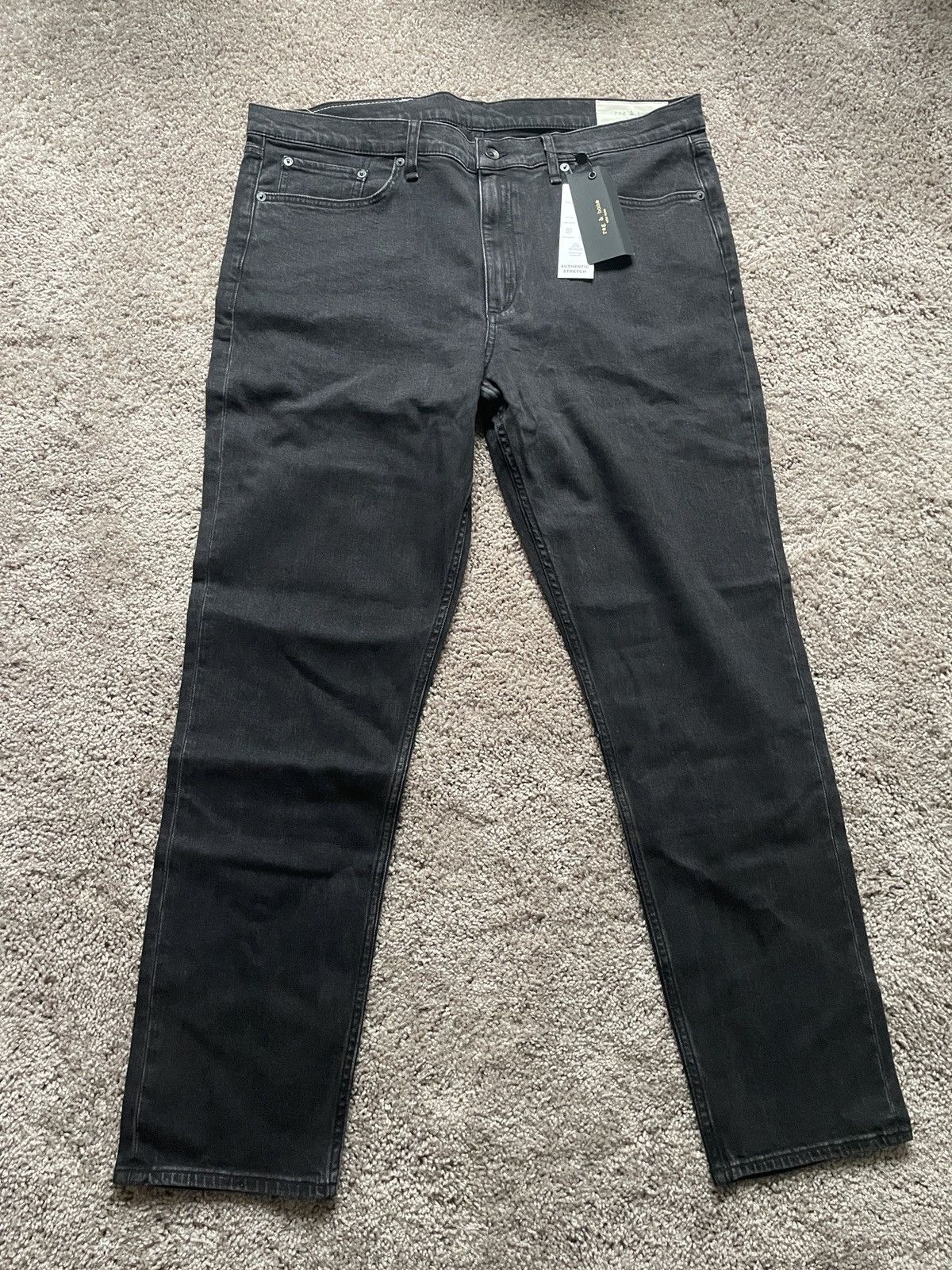 Rag & Bone Fit 2 Authentic Stretch Jeans Size US 38 / EU 54 - 5 Thumbnail