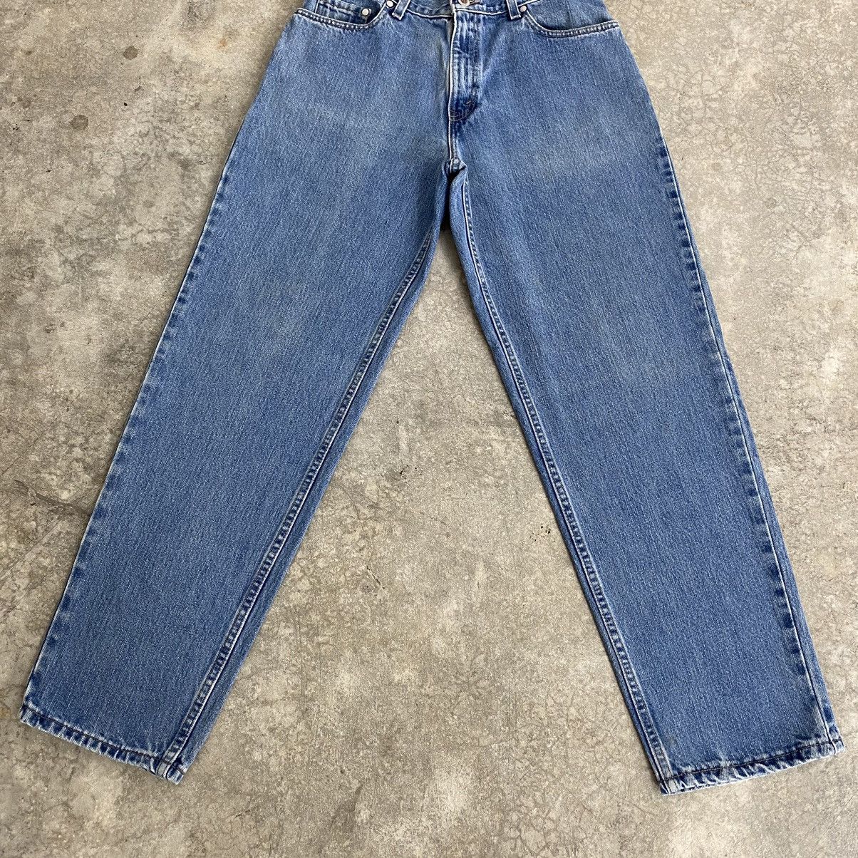 Levi's Vintage 1999 Levis Silvertab Washed Blue Loose Jeans Size US 28 / EU 44 - 5 Thumbnail