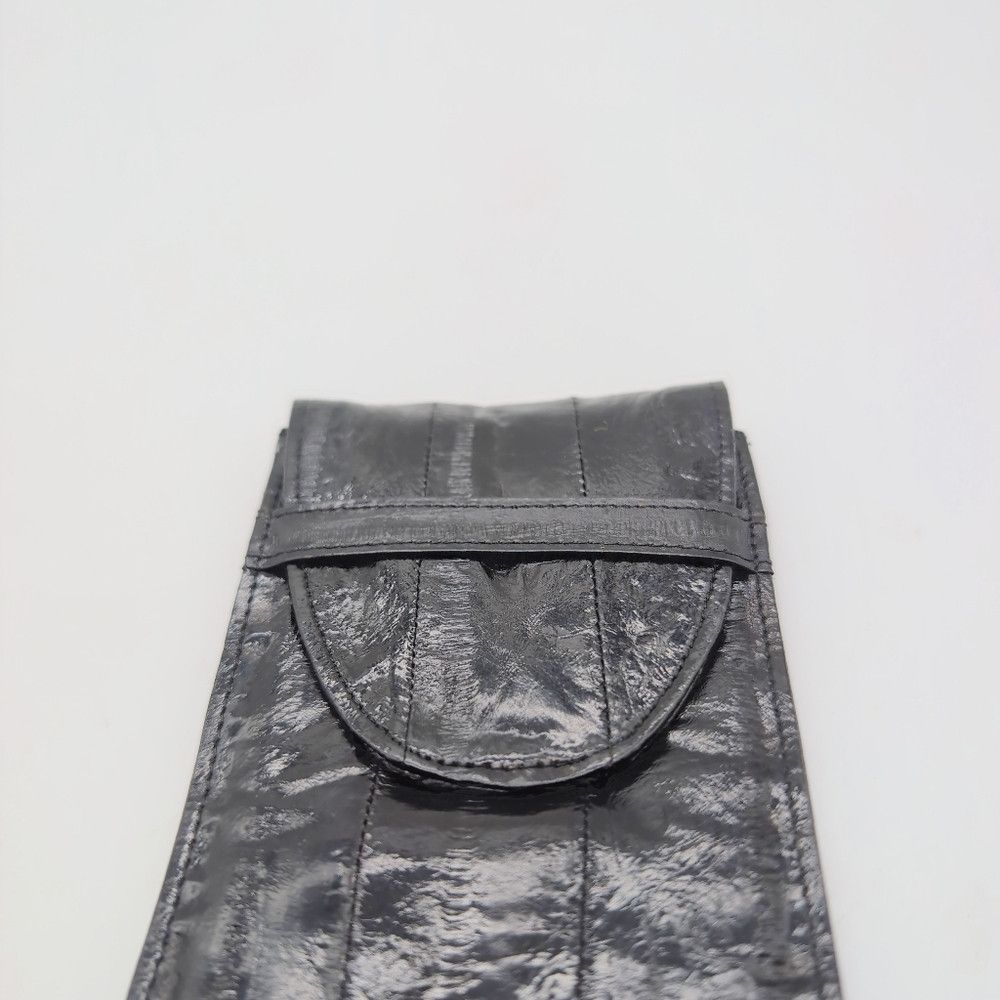 Vintage Vintage Eel Skin Glasses Or Cigar Case Black Pil's Korea 7 Size ONE SIZE - 6 Thumbnail
