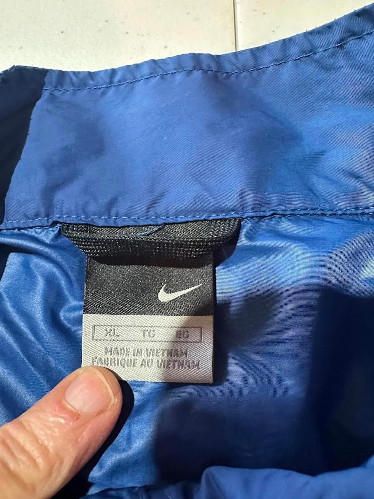 Nike Nike Blue 1/4 Zip Windbreaker XL Size US XL / EU 56 / 4 - 3 Thumbnail