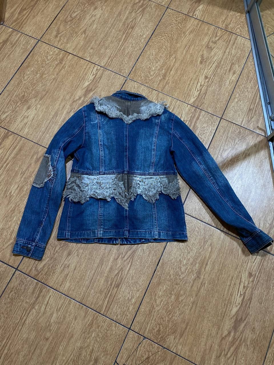 Dolce & Gabbana Ladies Embellished Handmade Denim Jean Jacket Size M / US 6-8 / IT 42-44 - 9 Thumbnail