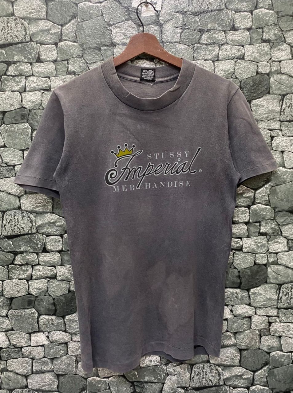 Stussy Vintage 80s Stussy Impreal Merchandise Tshirt Size US M / EU 48-50 / 2 - 1 Thumbnail