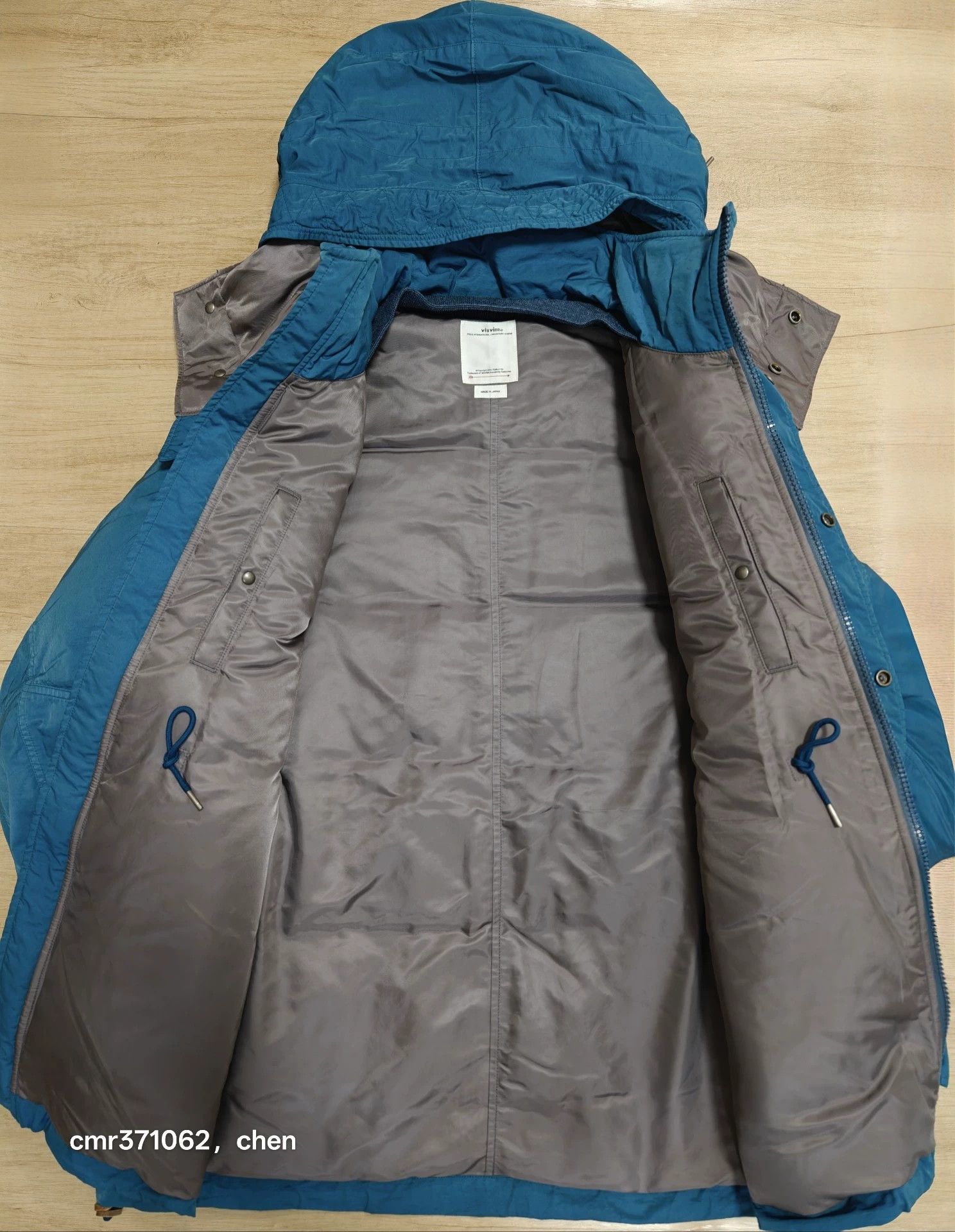 Visvim VISVIM 23AW KRUPA Down JKT Hooded Mud-Dyed Blue 3 Oversized Size US S / EU 44-46 / 1 - 5 Thumbnail