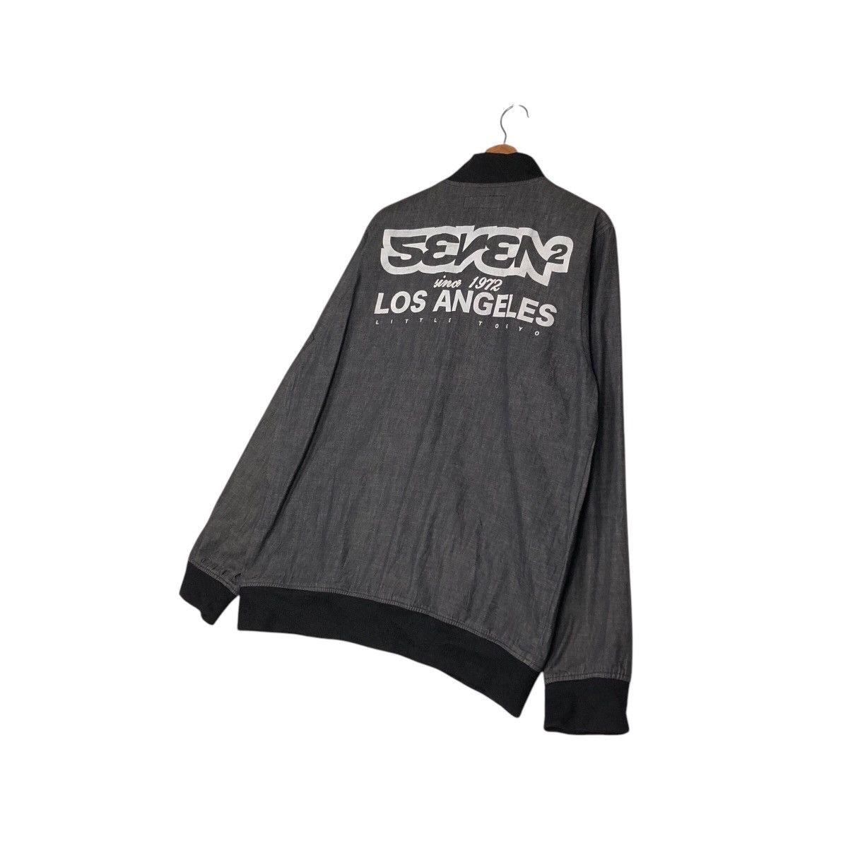 Japanese Brand 📌Vintage Bomber Jacket Seven2 Los Angeles Little Tokyo Size US XL / EU 56 / 4 - 11 Thumbnail