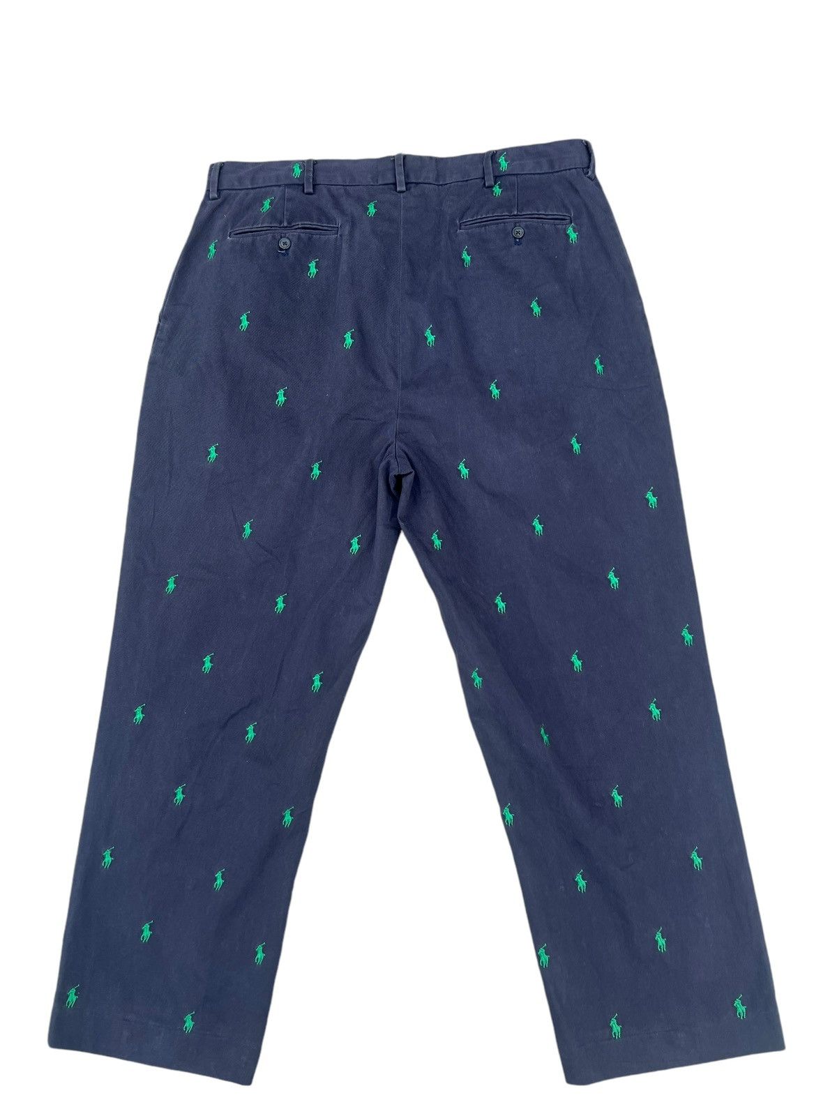 Polo Ralph Lauren Vintage Polo Ralph Lauren Small Pony Faded Chinos Pant Size US 35 - 12 Thumbnail