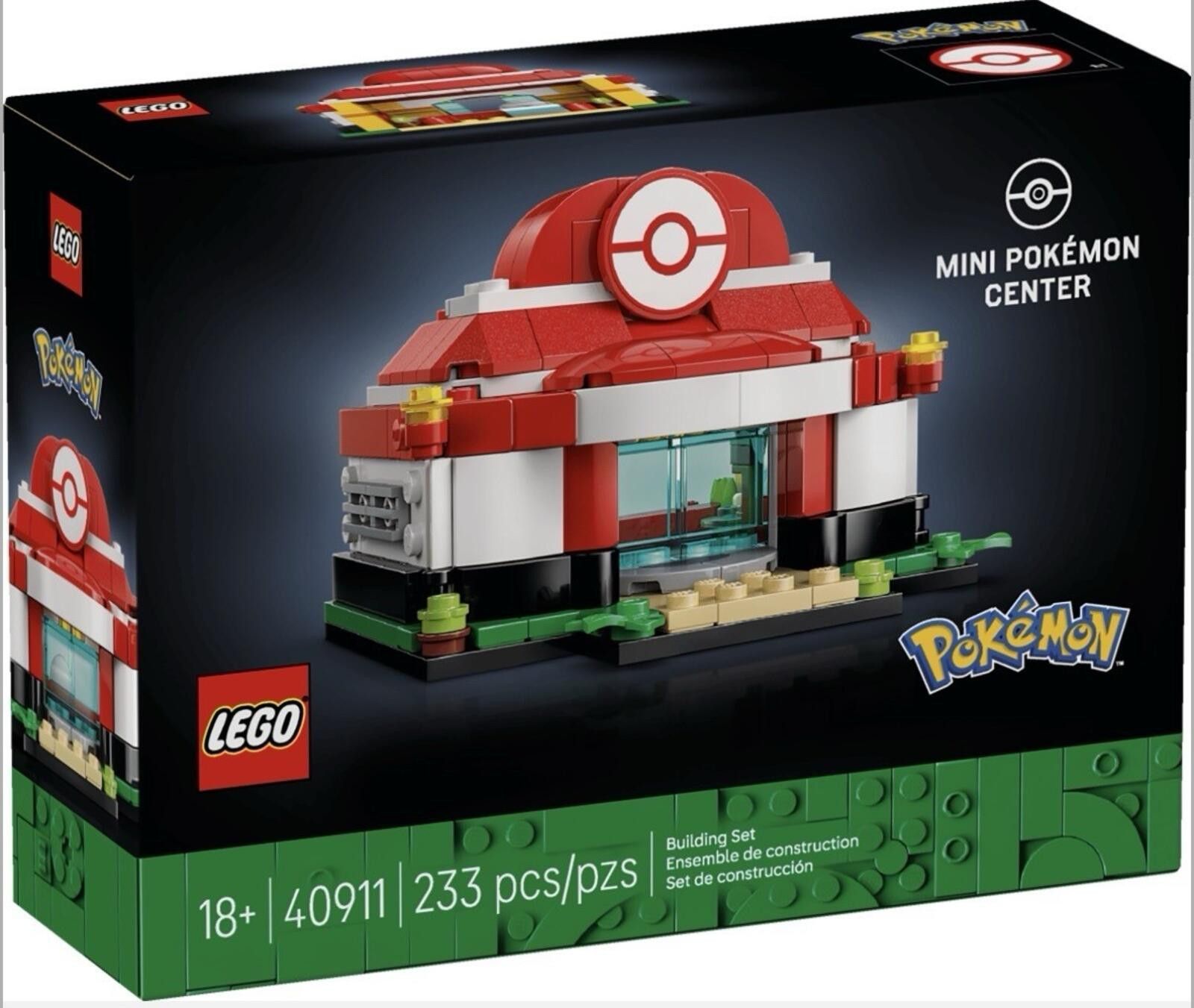 LEGO LEGO 40911 Mini Pokemon Center - Brand New Sealed, LEGO Size ONE SIZE - 1 Thumbnail