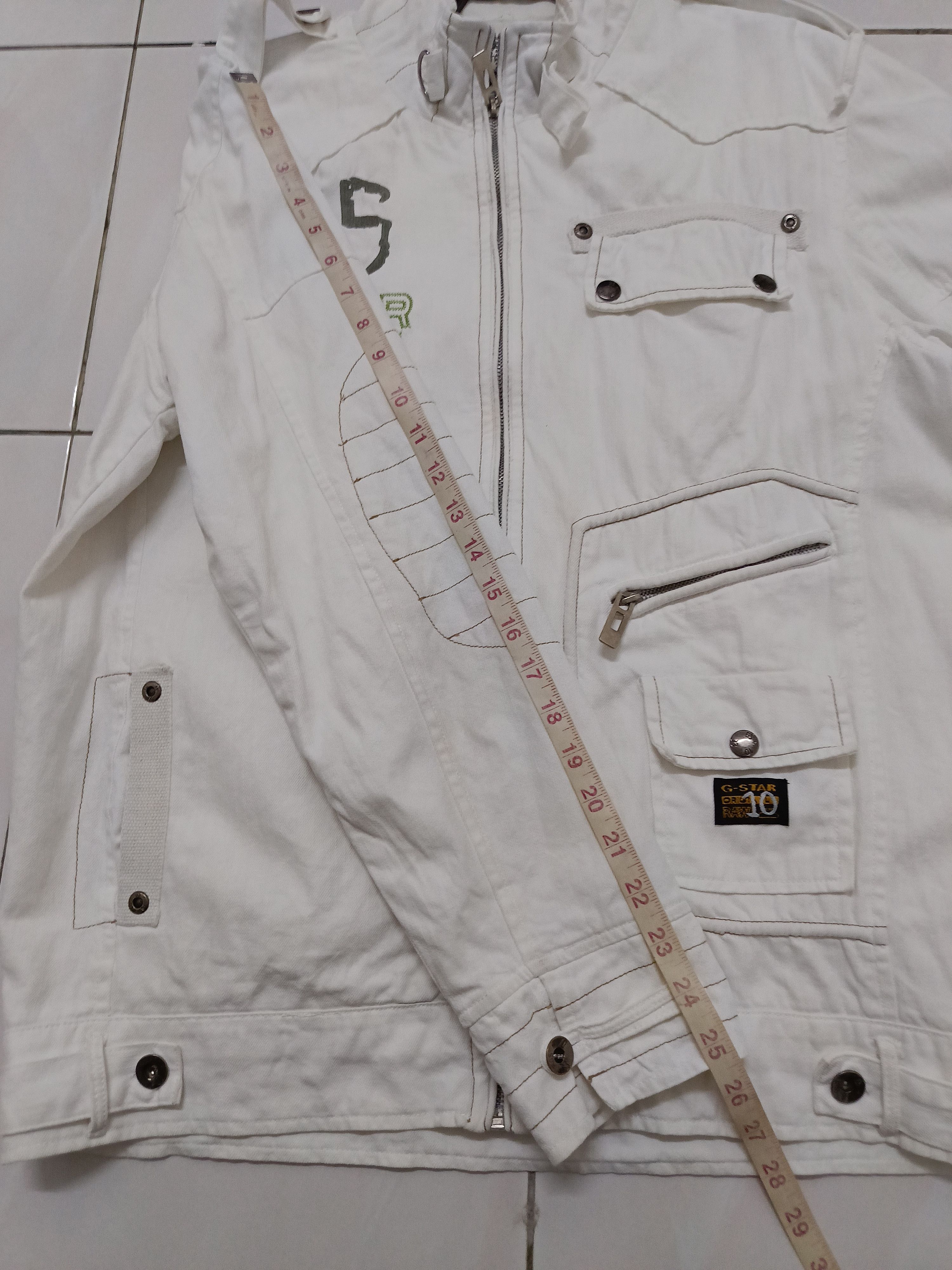 G-Star G Star raw White Jacket Size US L / EU 52-54 / 3 - 8 Thumbnail