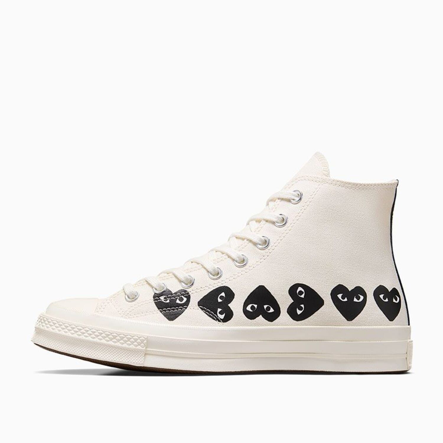Chuck 70 CDG HI Milk/Black-Egret A08148C