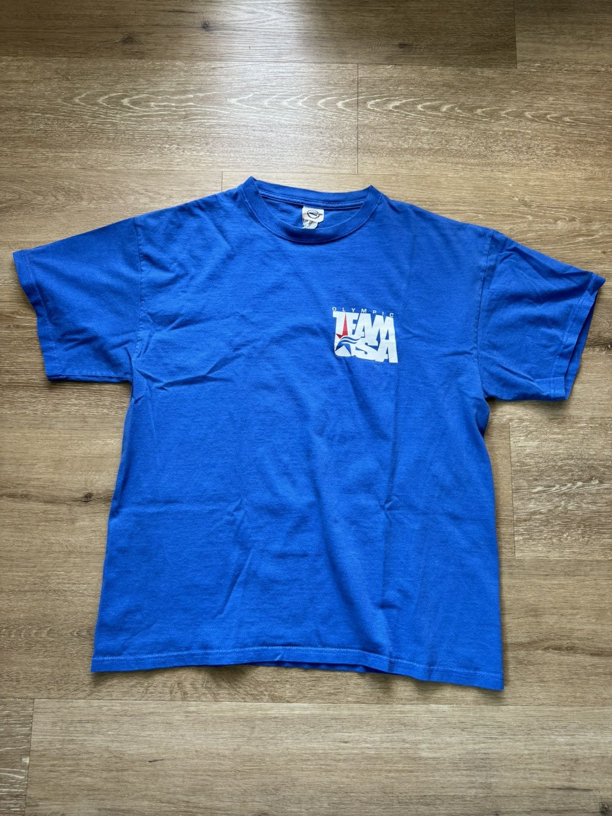 USA Olympics 90s Olympic Team US Official Logo Graphic Tee Size US L / EU 52-54 / 3 - 4 Thumbnail