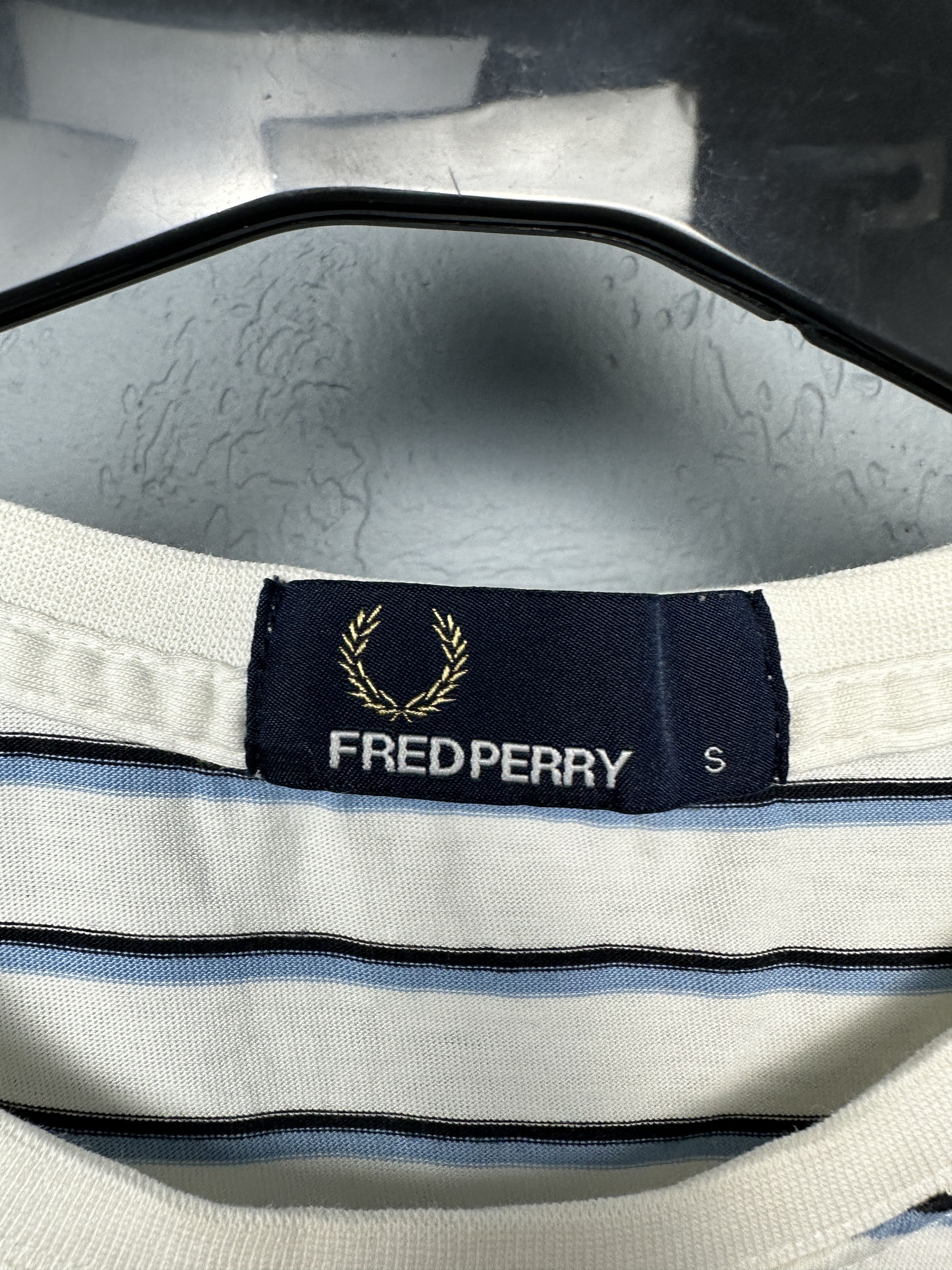 Fred Perry Fred Perry Mens Crew Neck Striped T-Shirt Tee Size US S / EU 44-46 / 1 - 5 Thumbnail