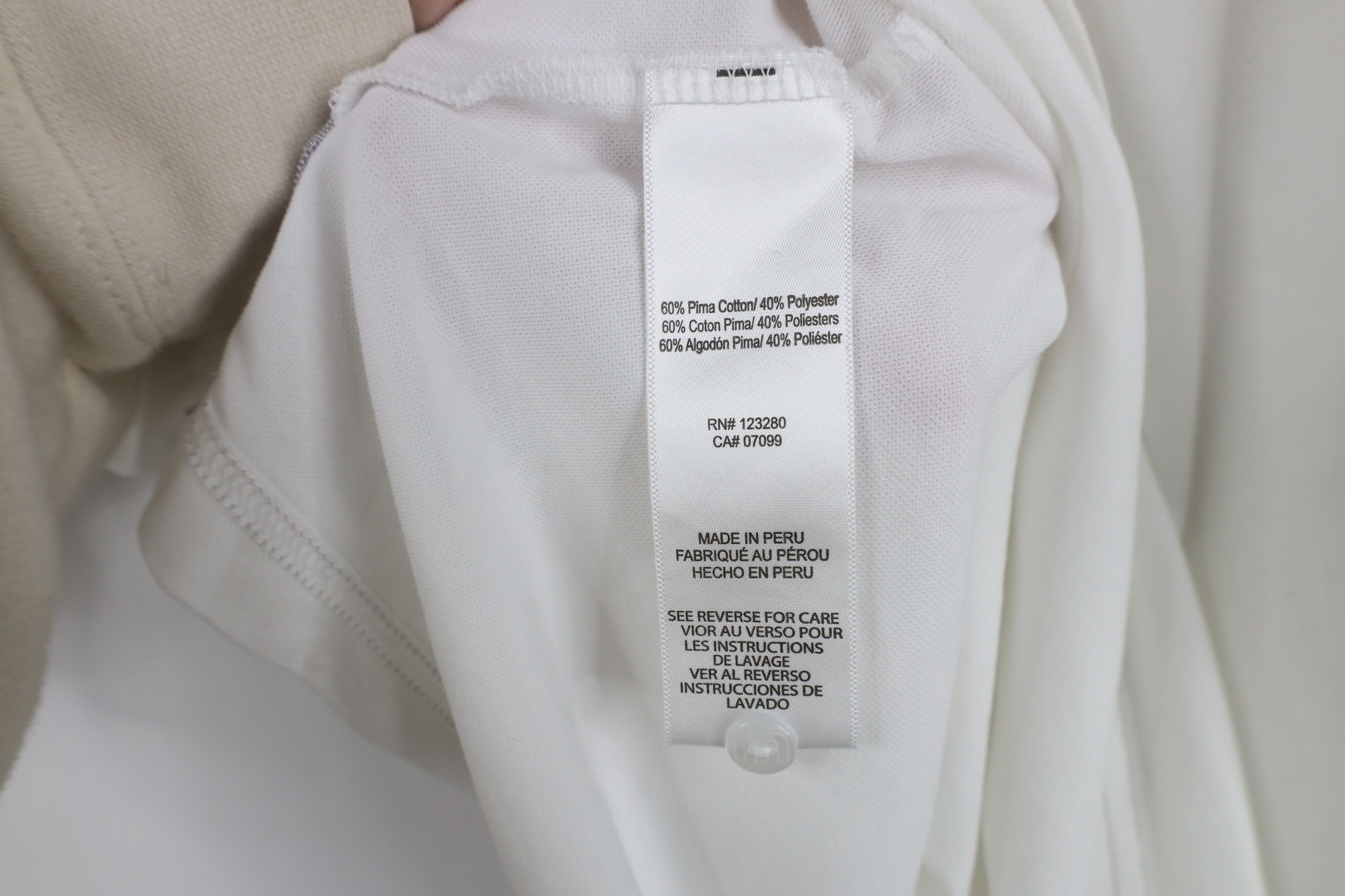 TravisMathew × Vintage Travis Mathew Short Sleeve Collared Golf Polo Shirt White Size US XL / EU 56 / 4 - 7 Thumbnail