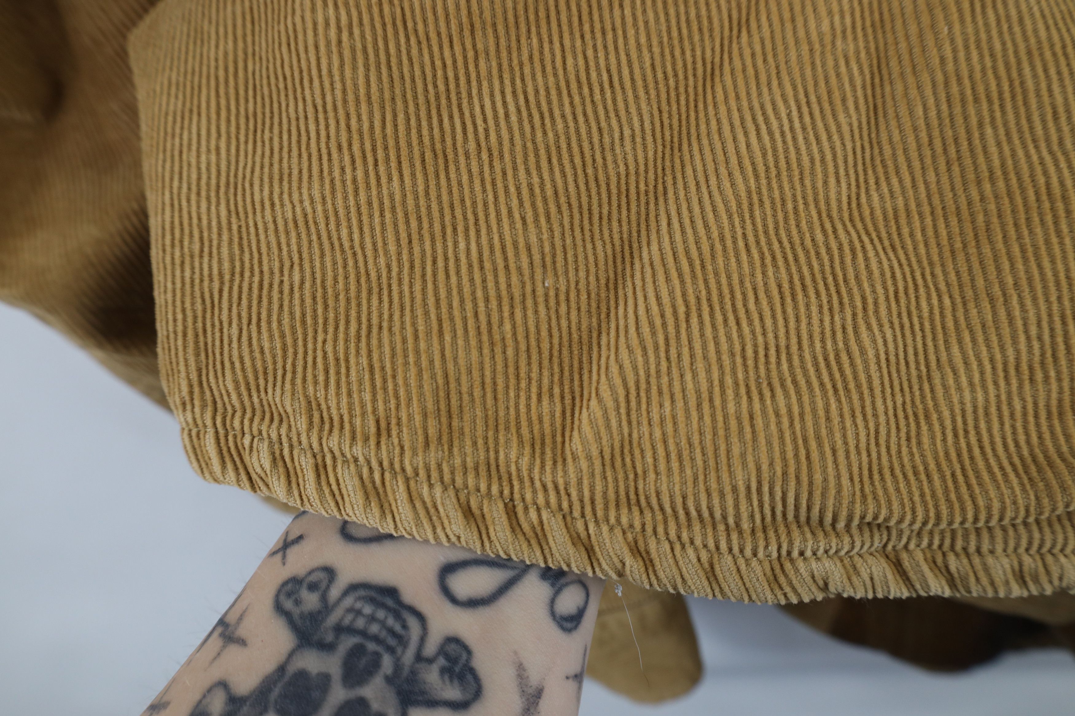 Vintage Vintage 90s Streetwear Flannel Lined Corduroy Shirt Jacket Size US L / EU 52-54 / 3 - 12 Thumbnail