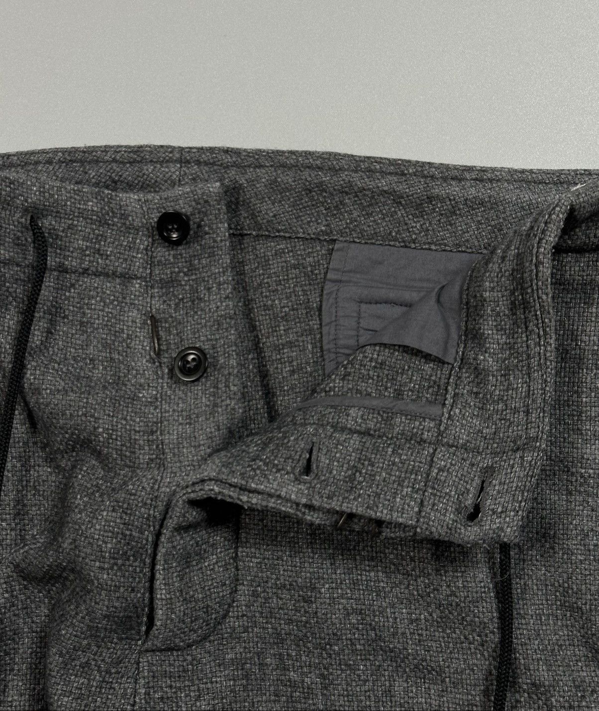 Maison Margiela Maison Margiela Textured Wool-Blend Drawstring Trousers Size US 34 / EU 50 - 7 Thumbnail