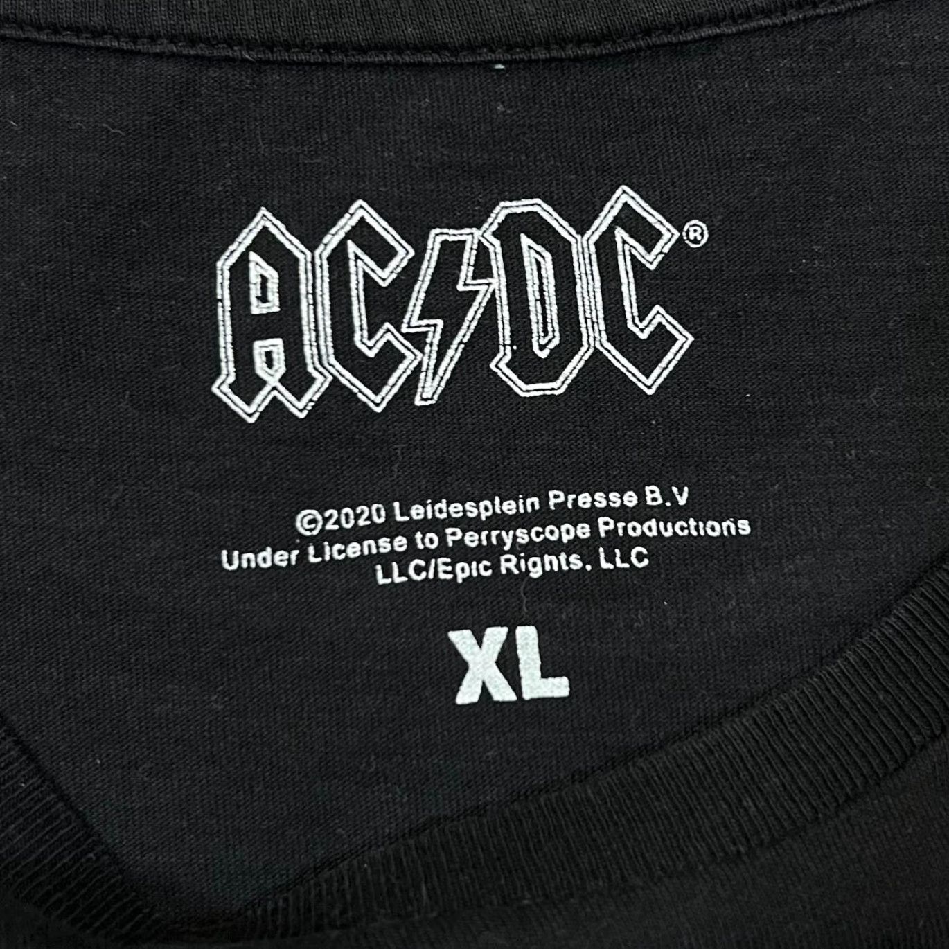 Other AC/DC Highway To Hell Logo Spellout Graphic Hard Rock Band T-Shirt Black Large Mens XL Measurements Pit to Pit 22" Length 28" Shoulder to Cuff 9" Size US L / EU 52-54 / 3 - 3 Thumbnail