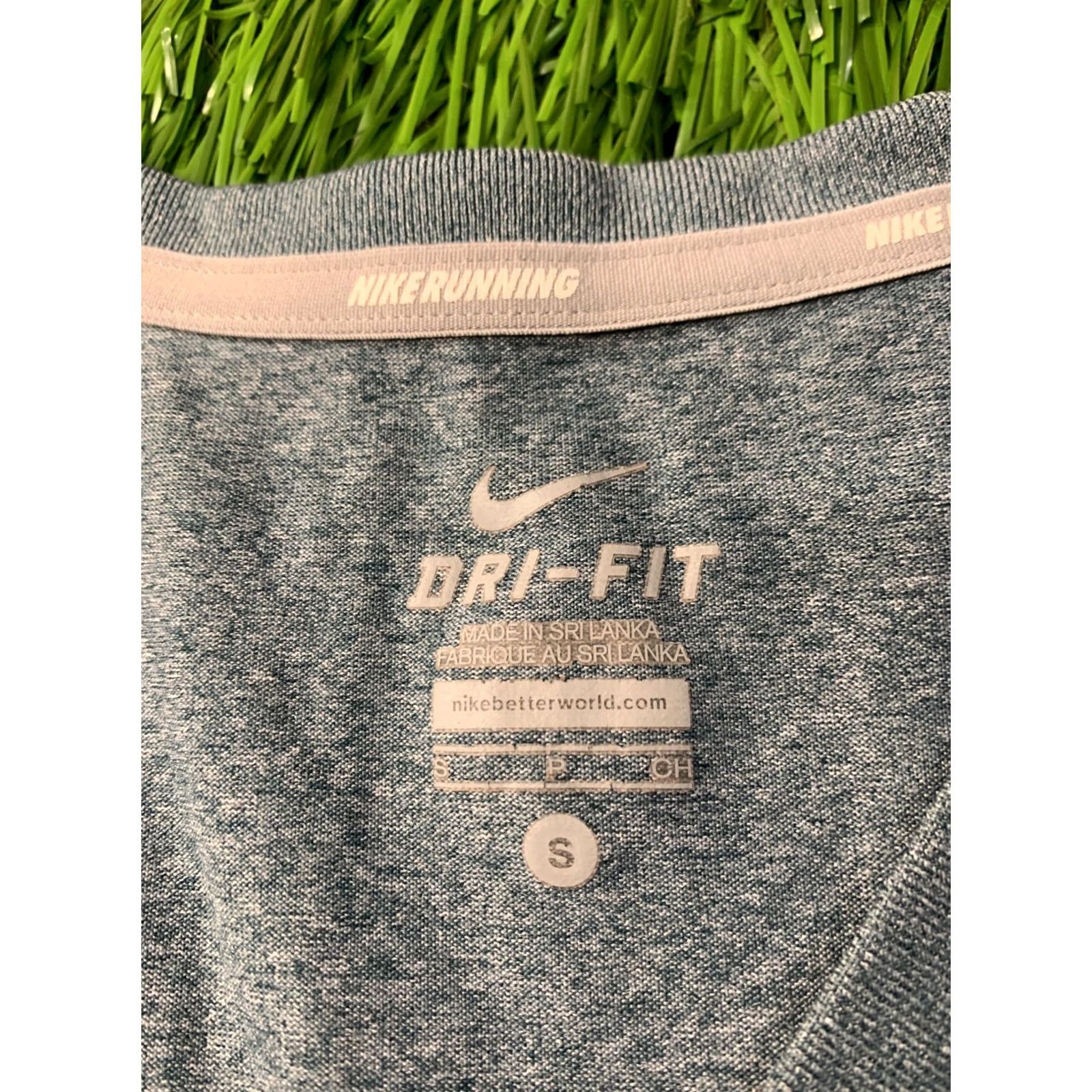 Nike Nike Dri-FIT Women Running Shirt Jersey Green Size S Small 2015 Size S / US 4 / IT 40 - 4 Thumbnail