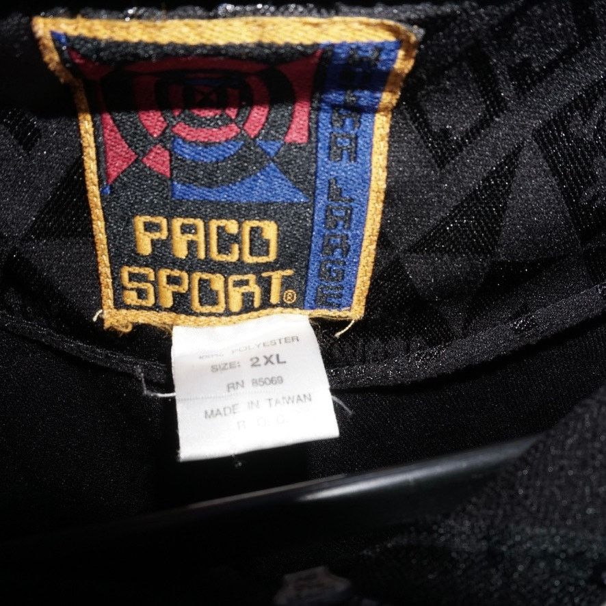 Paco Rabanne XXL - Vintage / Y2K PACO sport jeans 1/4 zip hip hop t-shirt Size US XXL / EU 58 / 5 - 3 Thumbnail