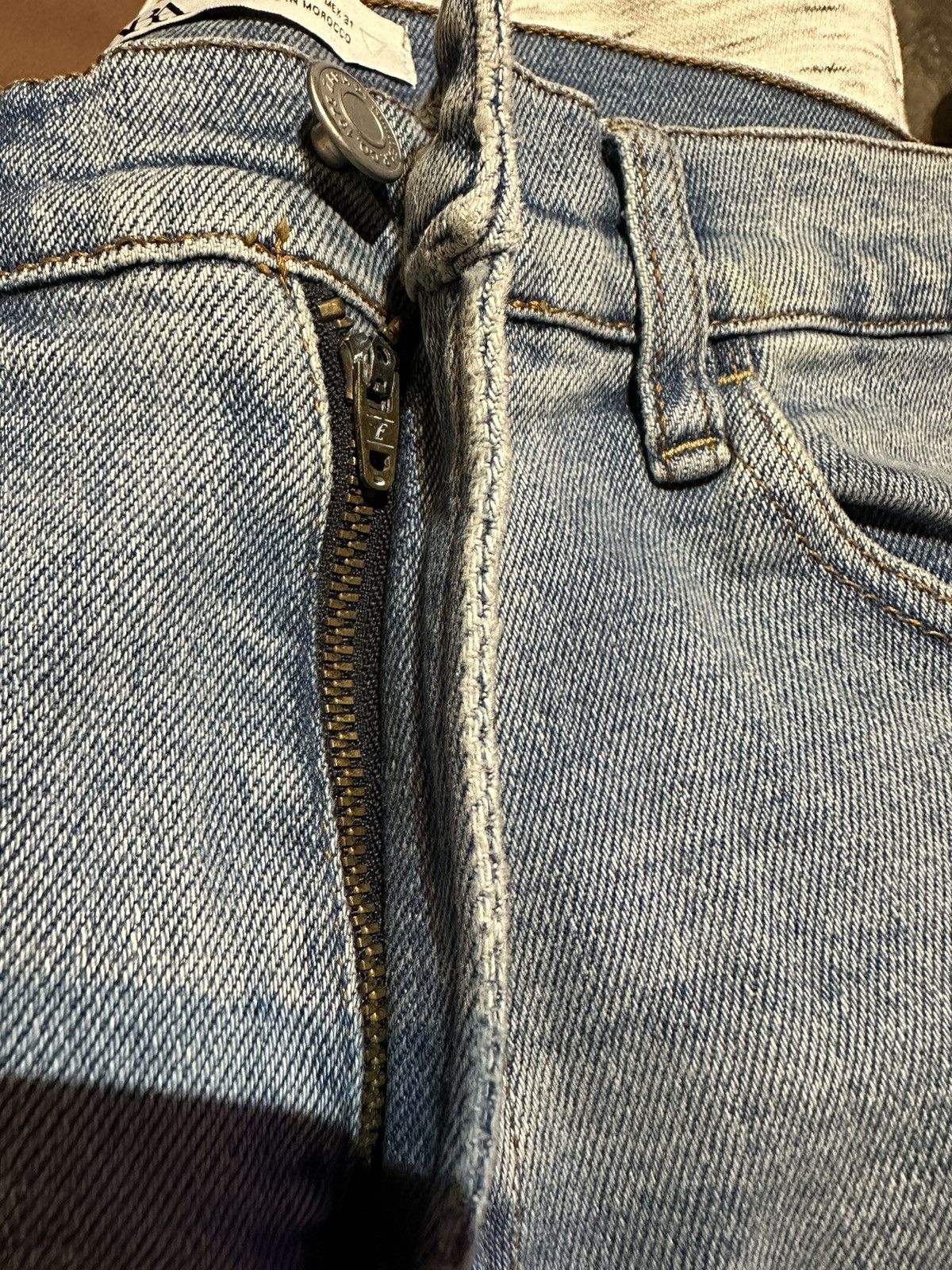 Zara Zara Slim Washed Blue Jeans Size 31 Size US 31 - 6 Thumbnail