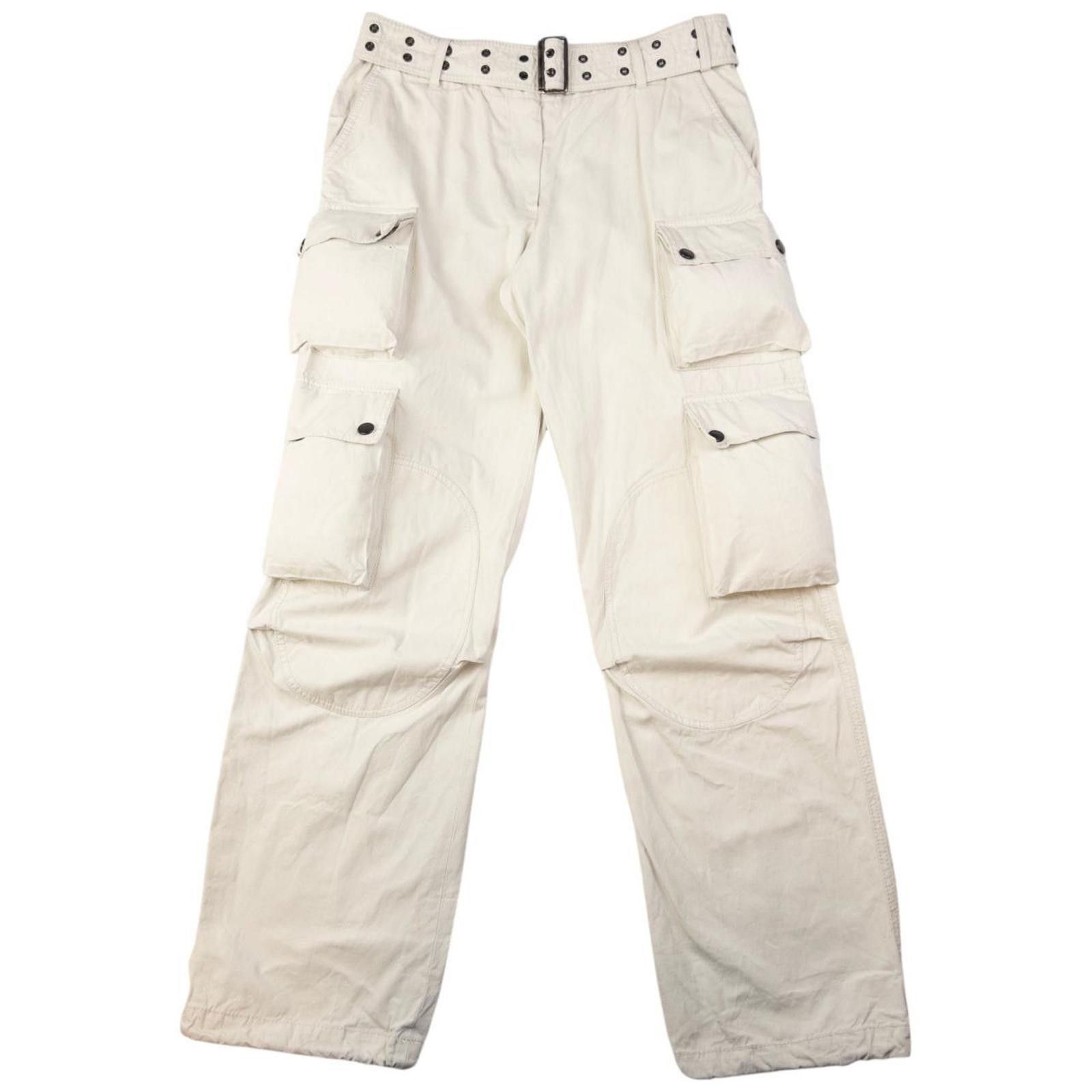 Burberry Vintage Burberry Multi Pocket Cargo Trousers Size W28 Size US 28 / EU 44 - 1 Thumbnail