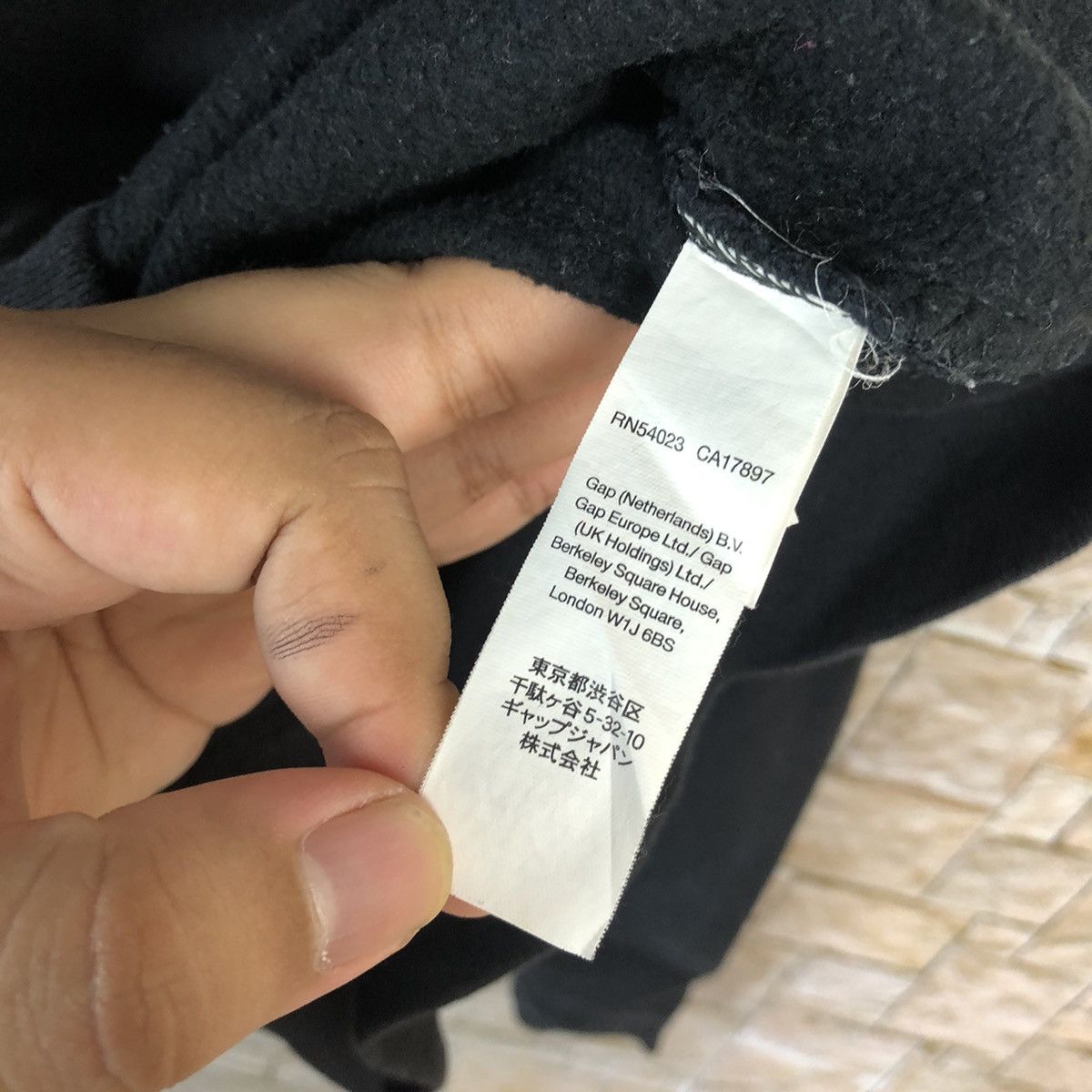 Gap Gap Black sweater Hoodie #A877 Size US XS / EU 42 / 0 - 12 Thumbnail