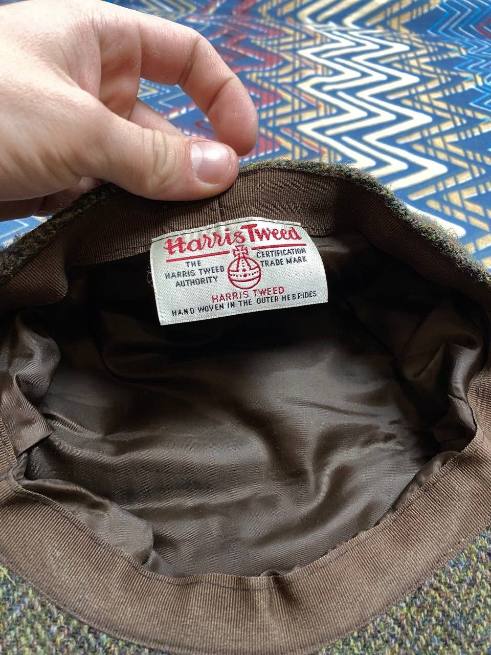 Harris Tweed Hats Vintage Harris Tweed Y2K Streetwear Size ONE SIZE - 2 Thumbnail
