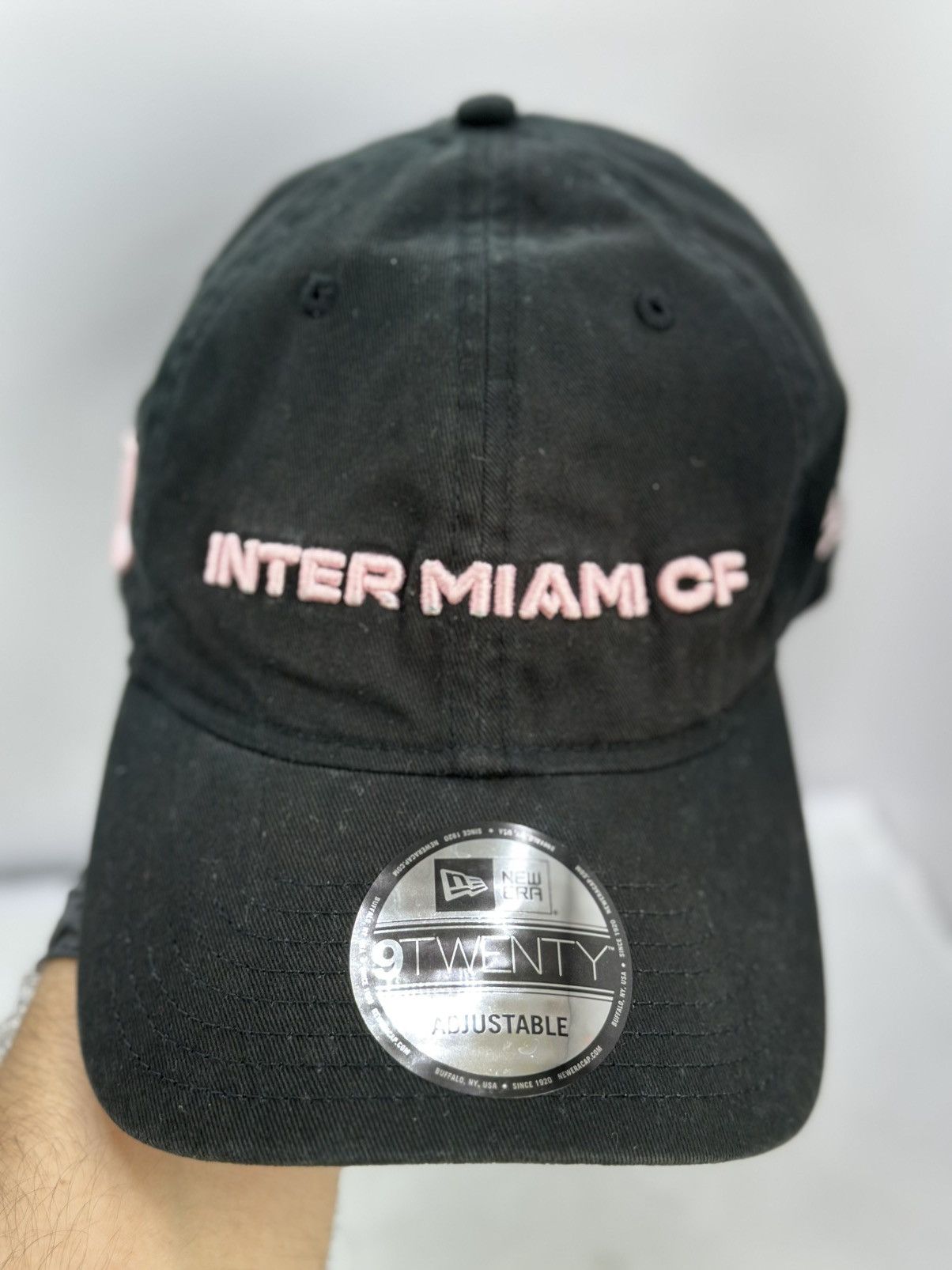 New Era Inter Miami CF Adjustable Cap MLS Official 9TWENTY Hat Size ONE SIZE - 5 Thumbnail