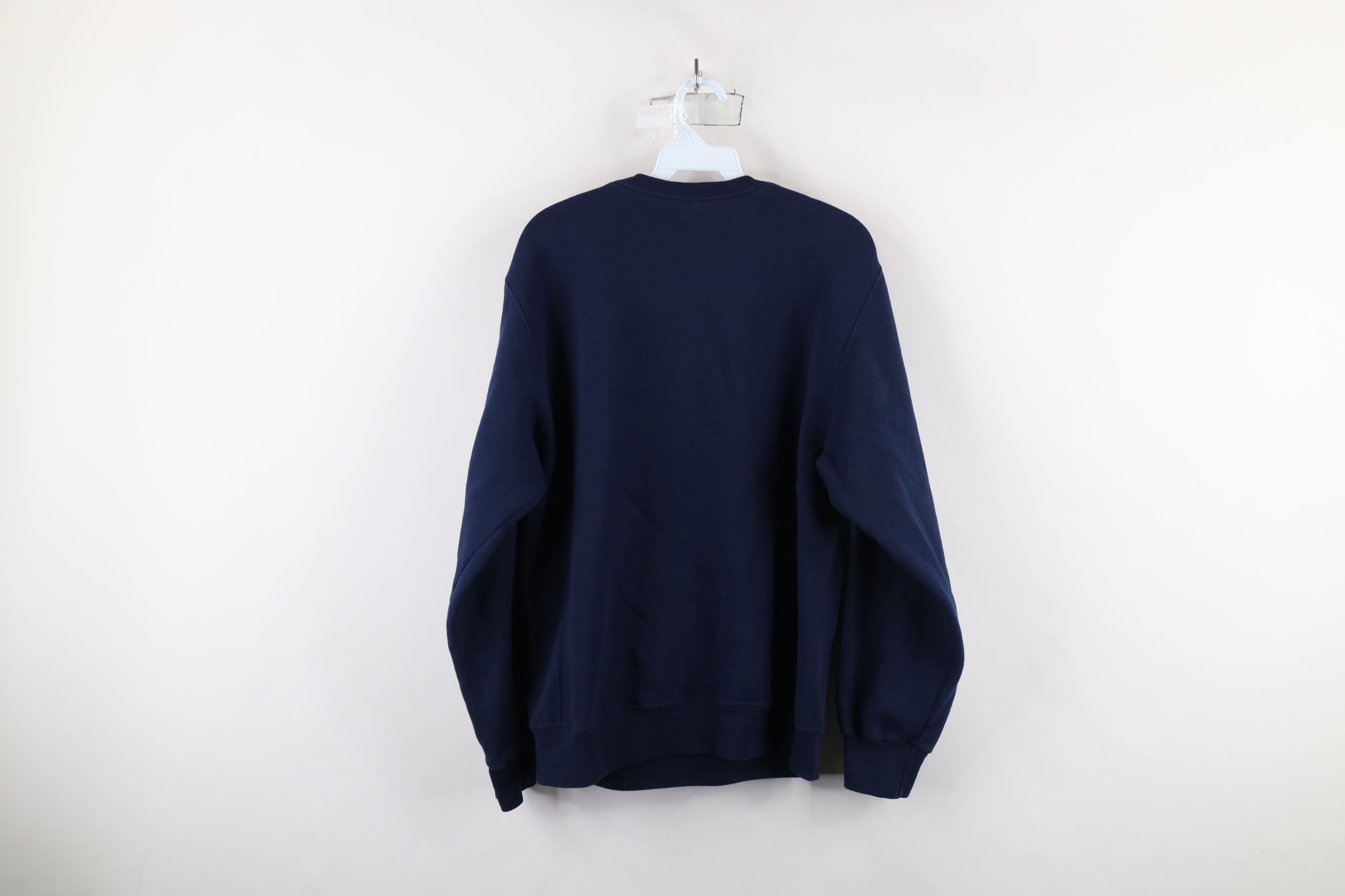 Russell Athletic × Vintage Vintage 90s Russell Athletic Blank Crewneck Sweatshirt Blue Size US M / EU 48-50 / 2 - 8 Thumbnail