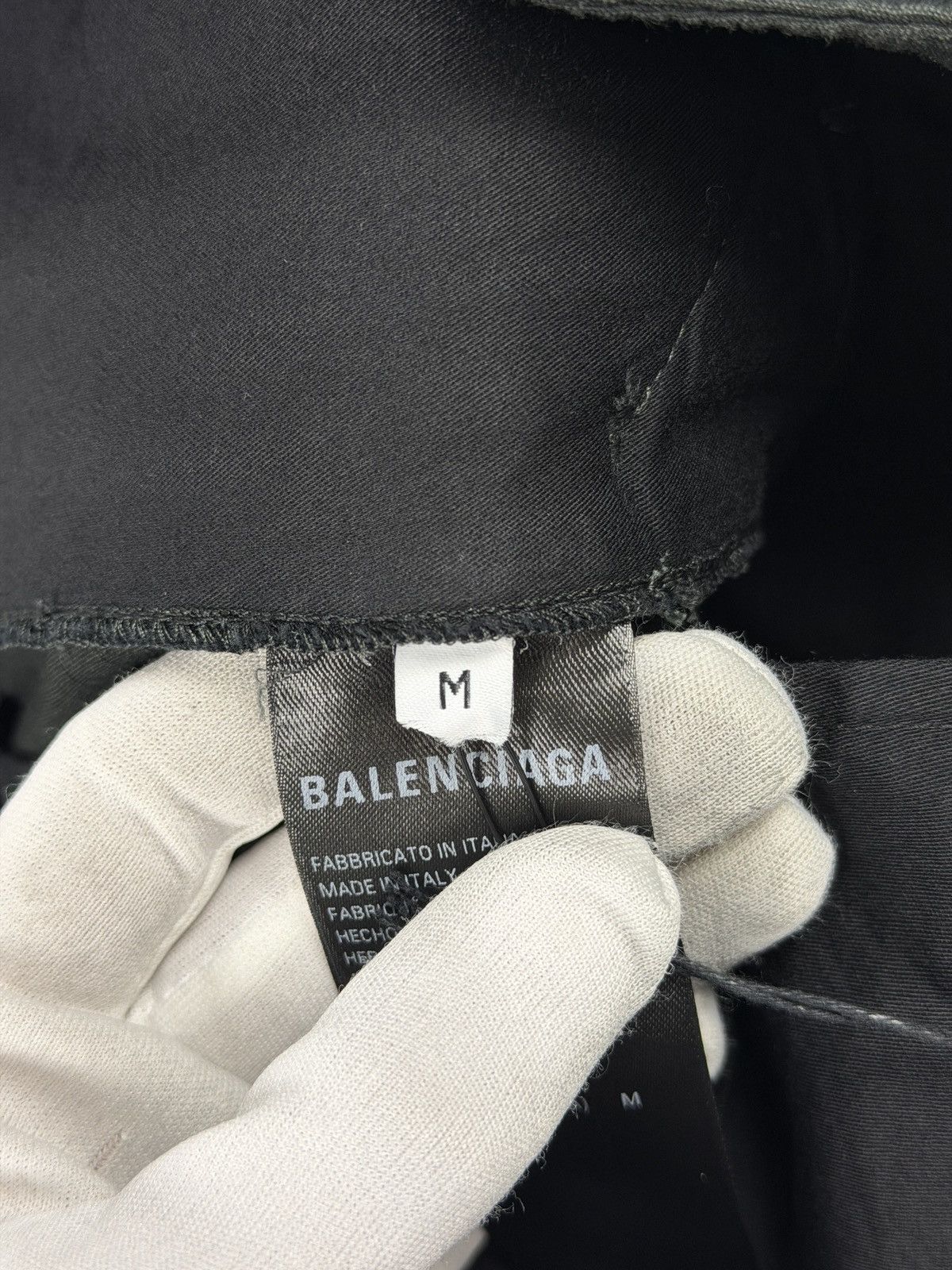 Balenciaga Balenciaga Cut Up Cargo Black Ripstop Pants Size US 32 / EU 48 - 8 Thumbnail