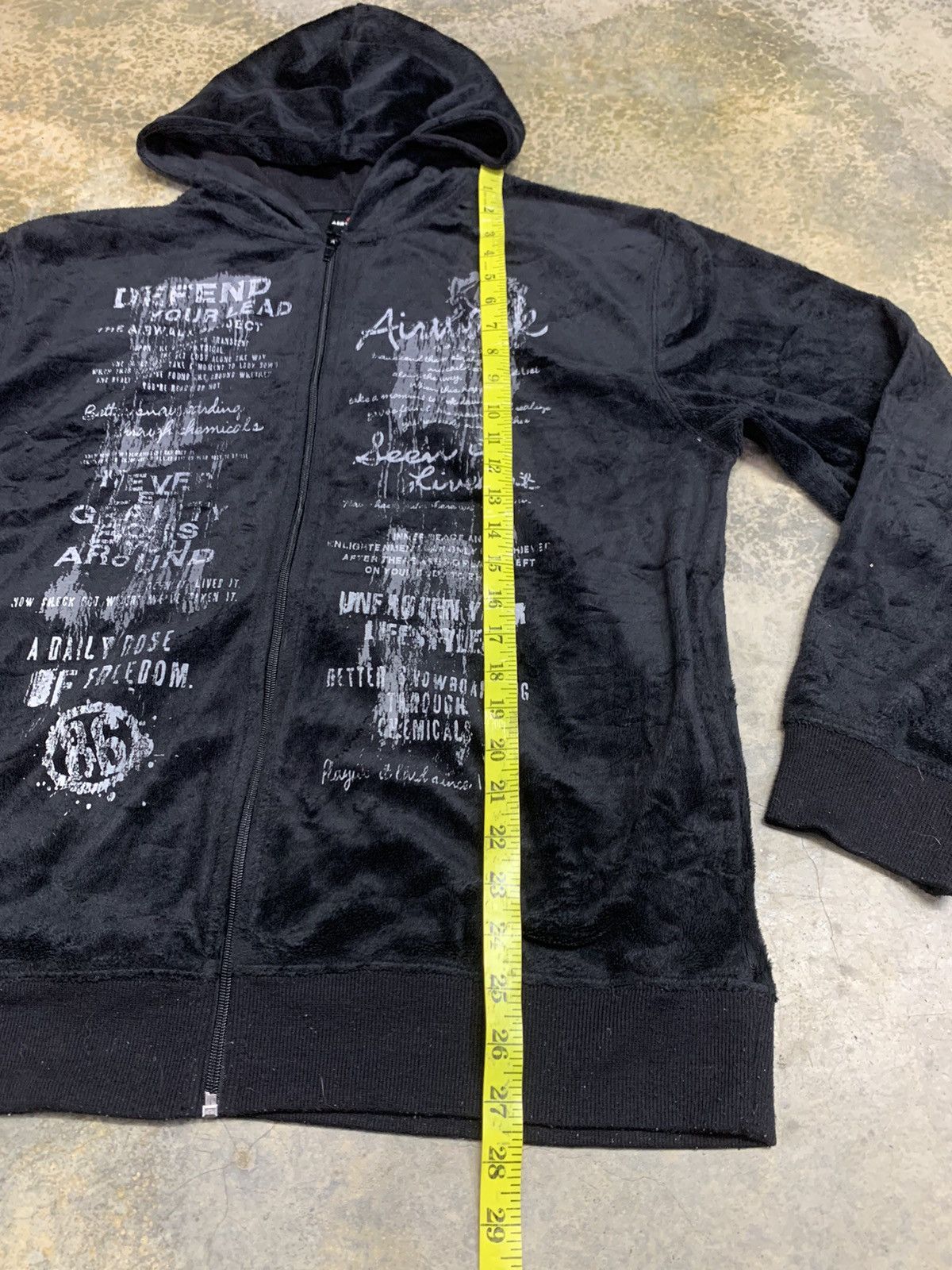 Airwalk × Japanese Brand × Vintage Y2K Airwalk fleece hoddie rare Size US L / EU 52-54 / 3 - 12 Thumbnail
