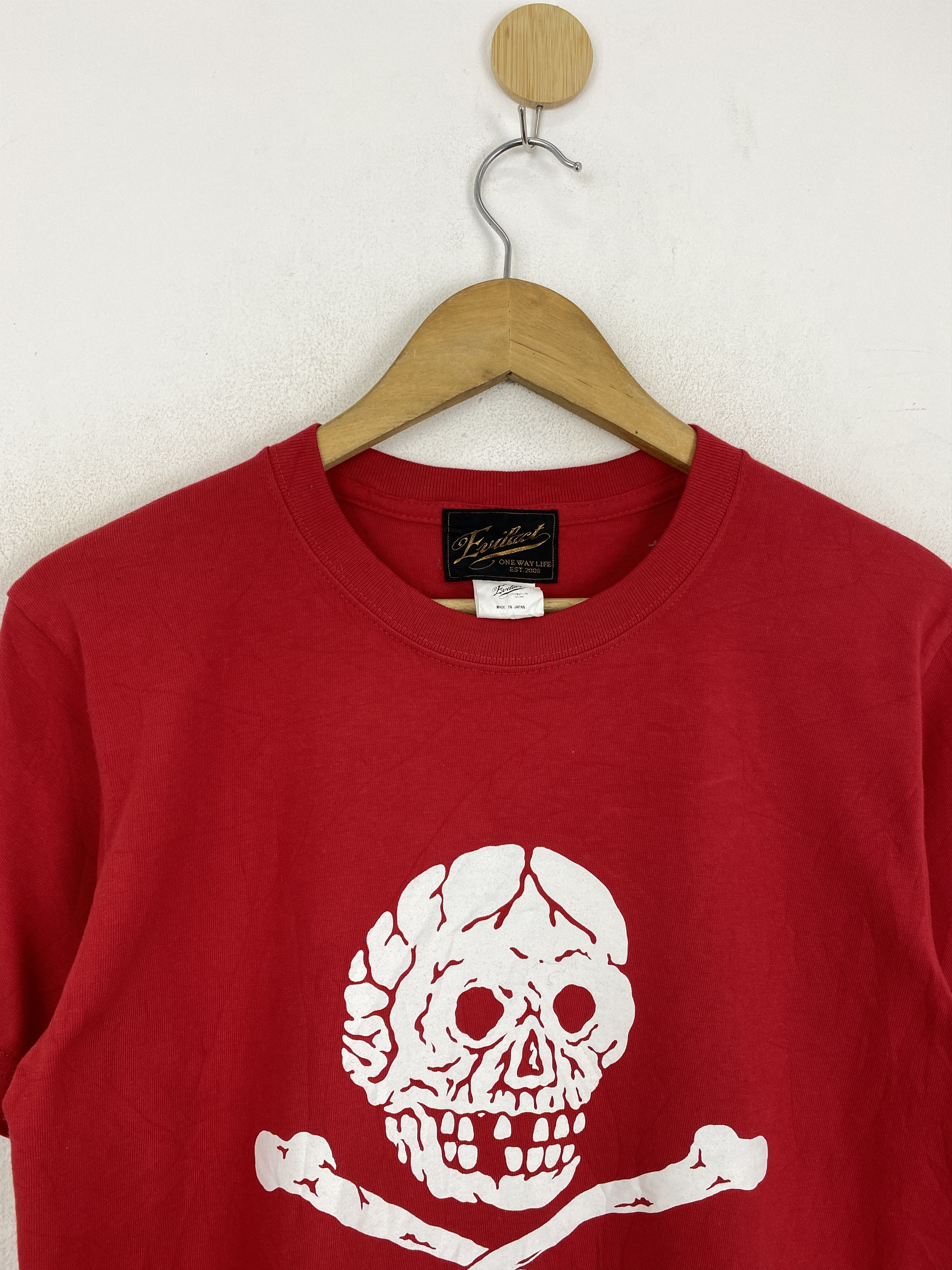 Other Evilact Japanese Brand Skull Graphic Tee TA0561 Size US S / EU 44-46 / 1 - 2 Thumbnail