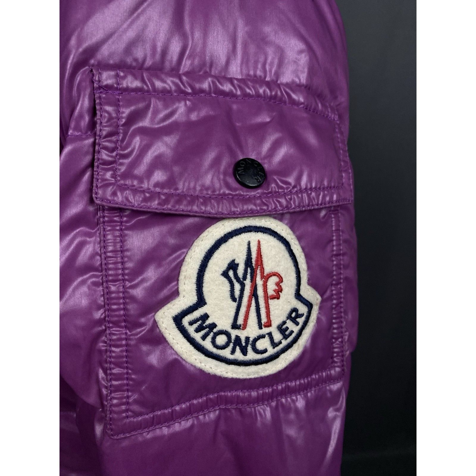 Moncler Moncler Badia Vintage Women's Pink Purple Down Insulated Puf Size S / US 4 / IT 40 - 13 Thumbnail