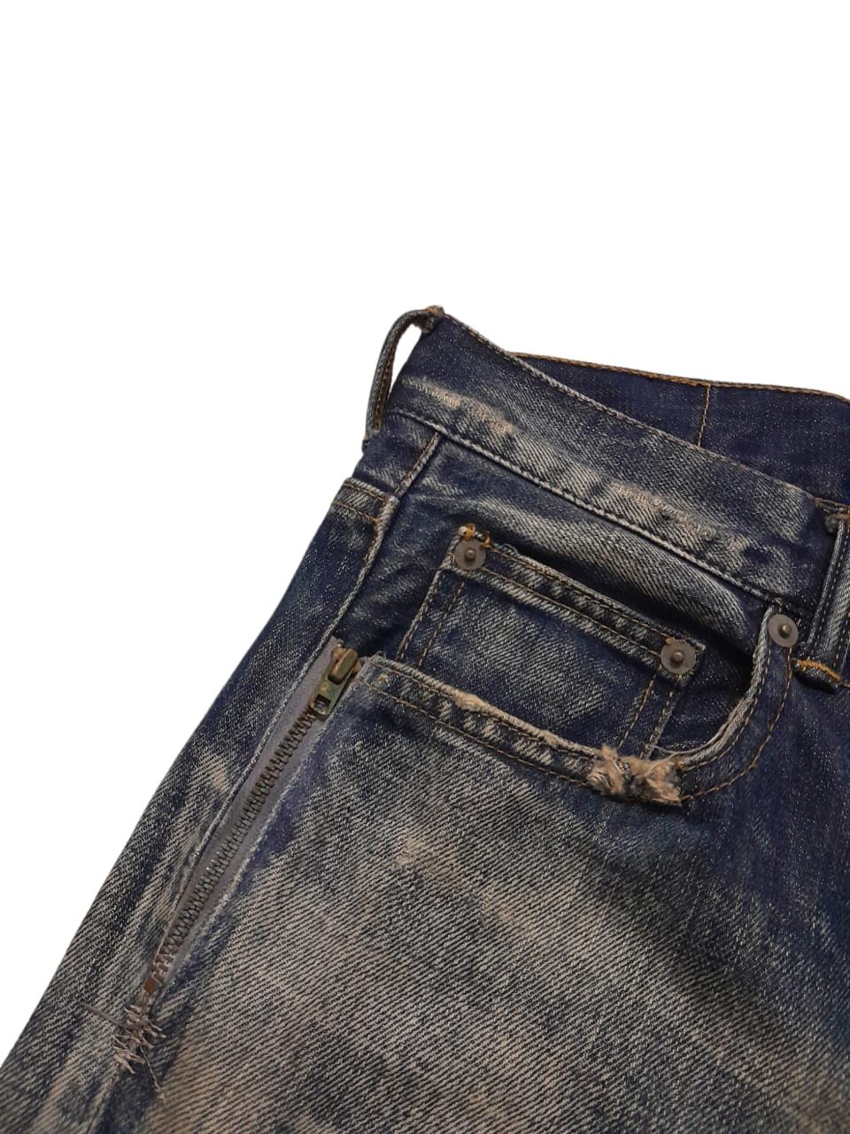 ABAHOUSE Abahouse Japan Distressed Denim (F93) Waist 32 Size US 32 / EU 48 - 3 Thumbnail
