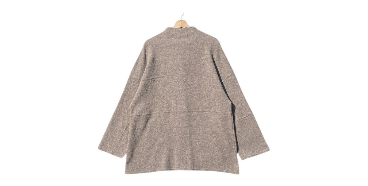 Japanese Brand RARE🔥 Keiko Kishi Wool Blend Jacket With Button Closure Size L / US 10 / IT 46 - 2 Thumbnail